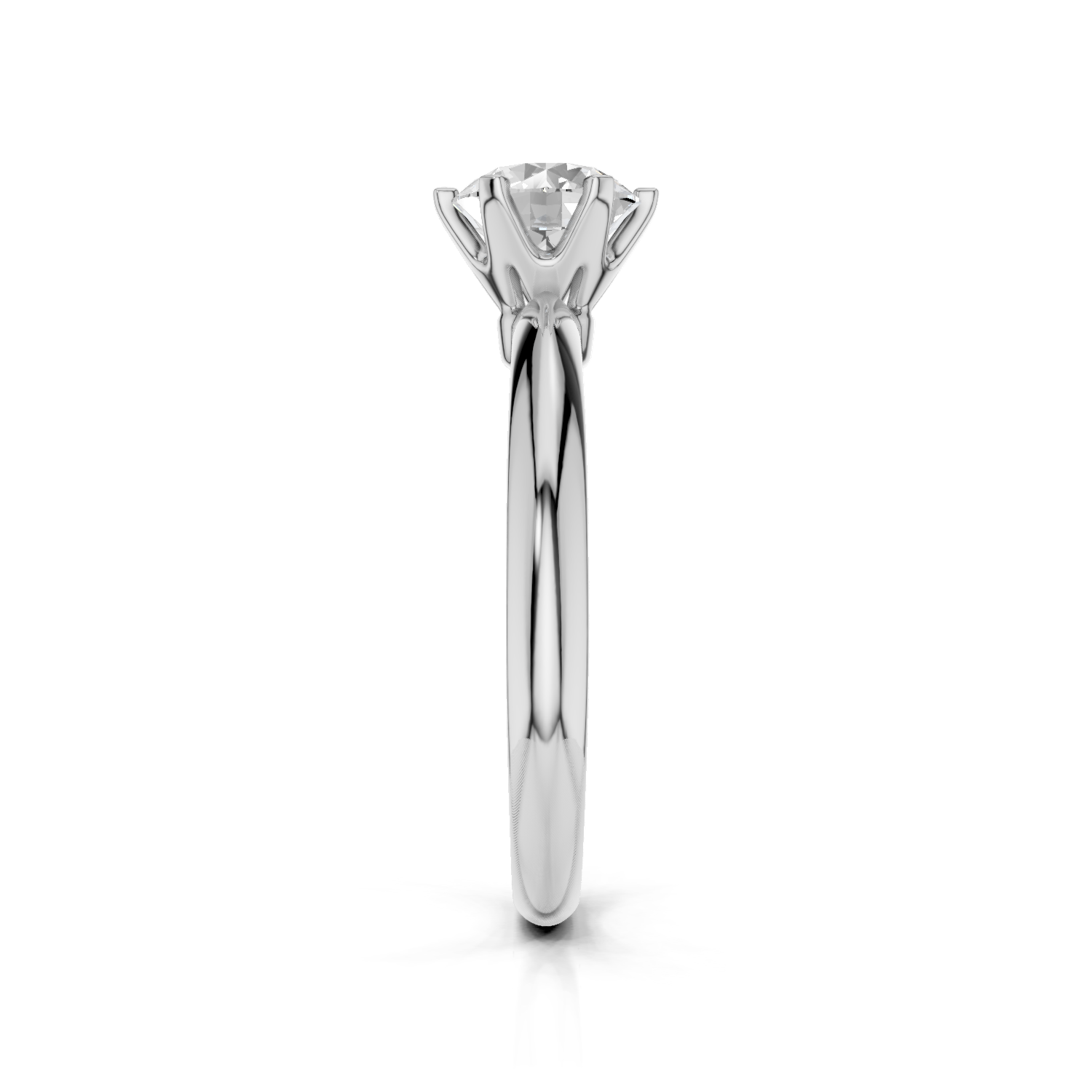 NAOMI Solitaire Ring - Lab Grown Diamond R02514 - Darbin Jewelry