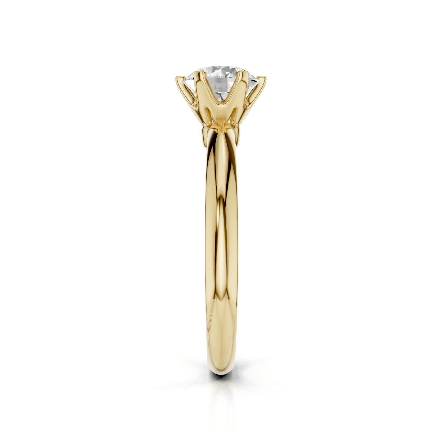 NAOMI Solitaire Ring - Lab Grown Diamond R02514 - Darbin Jewelry