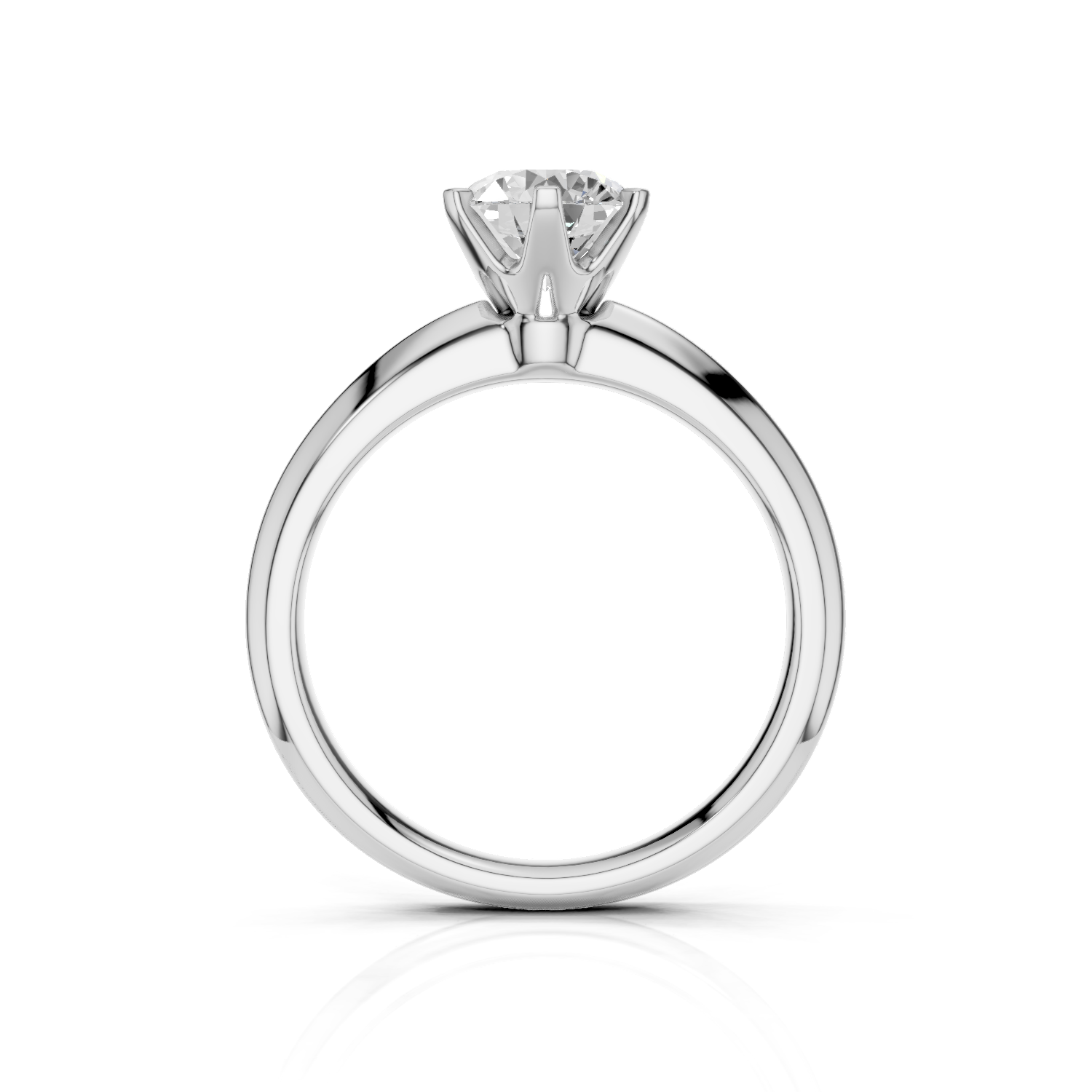 NAOMI Solitaire Ring - Lab Grown Diamond R02514 - Darbin Jewelry