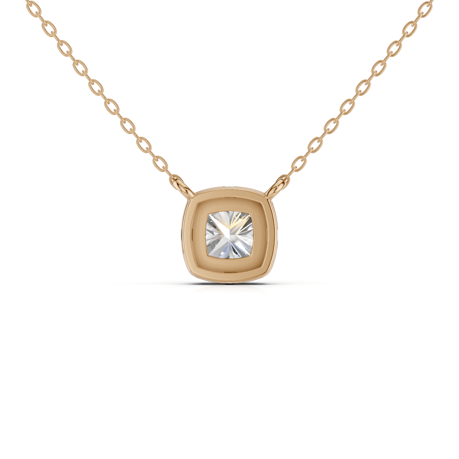 RIKA - Halo Halskette - LAB GROWN - Darbin Jewelry