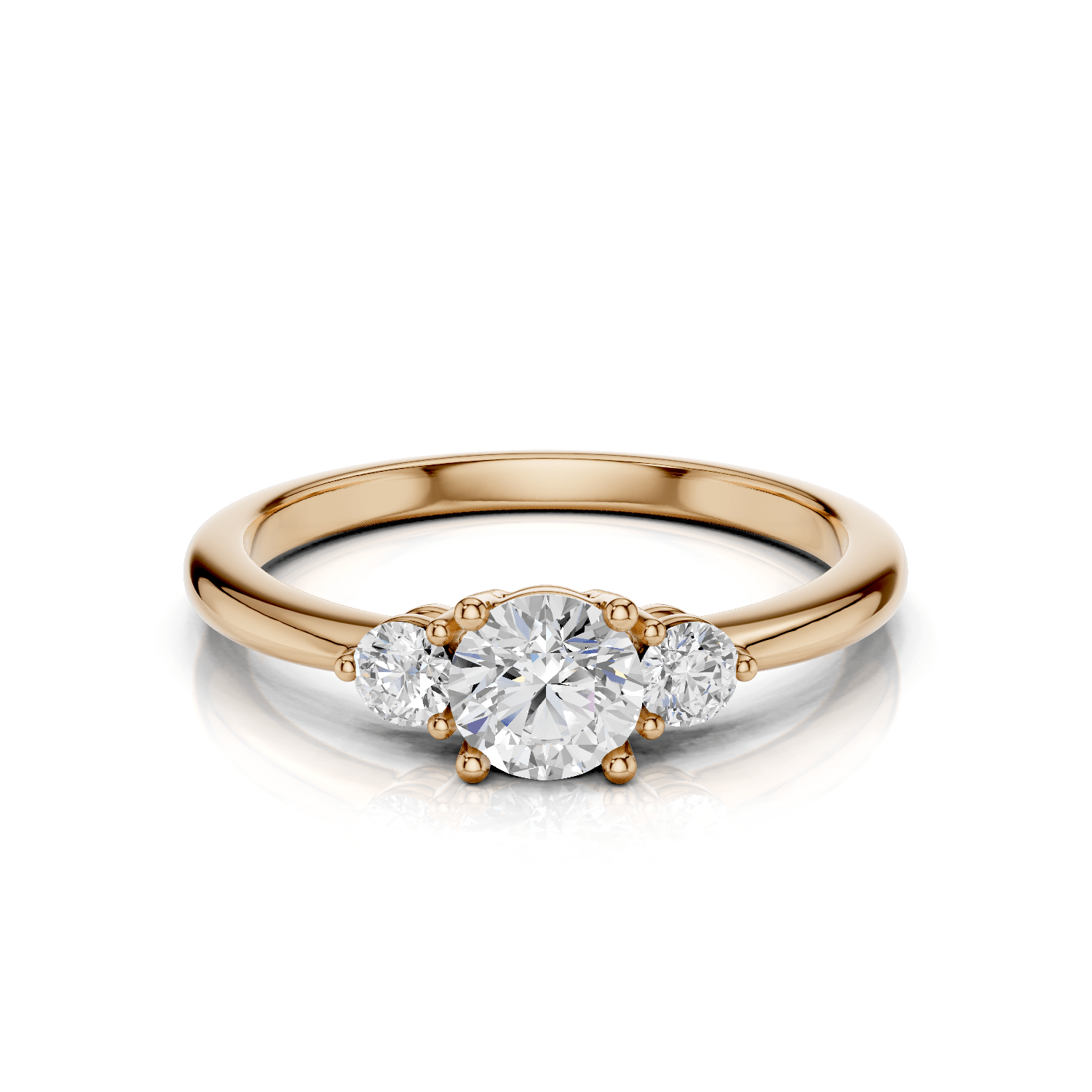 TESSA - Trilogie Ring - Lab Grown - Darbin Jewelry