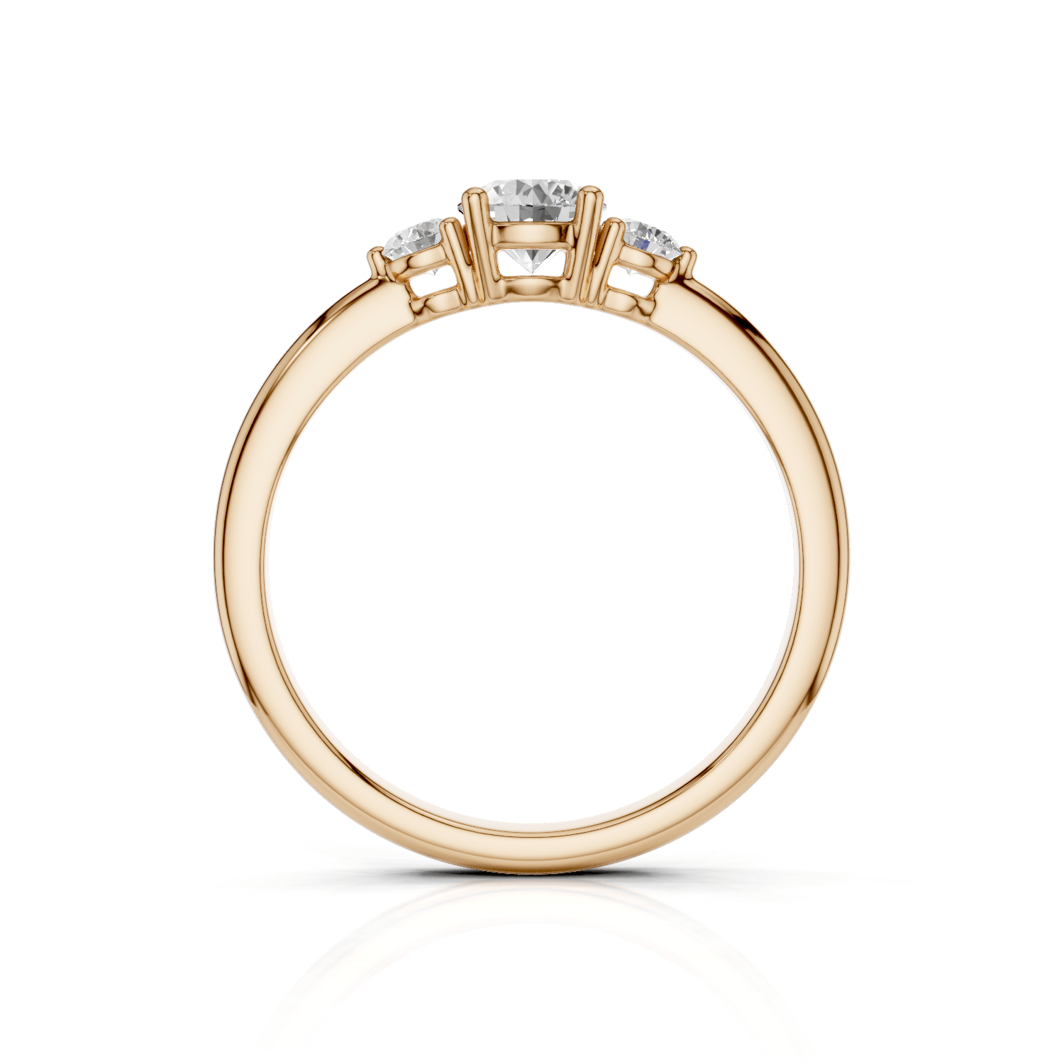 TESSA - Trilogie Ring - Lab Grown - Darbin Jewelry