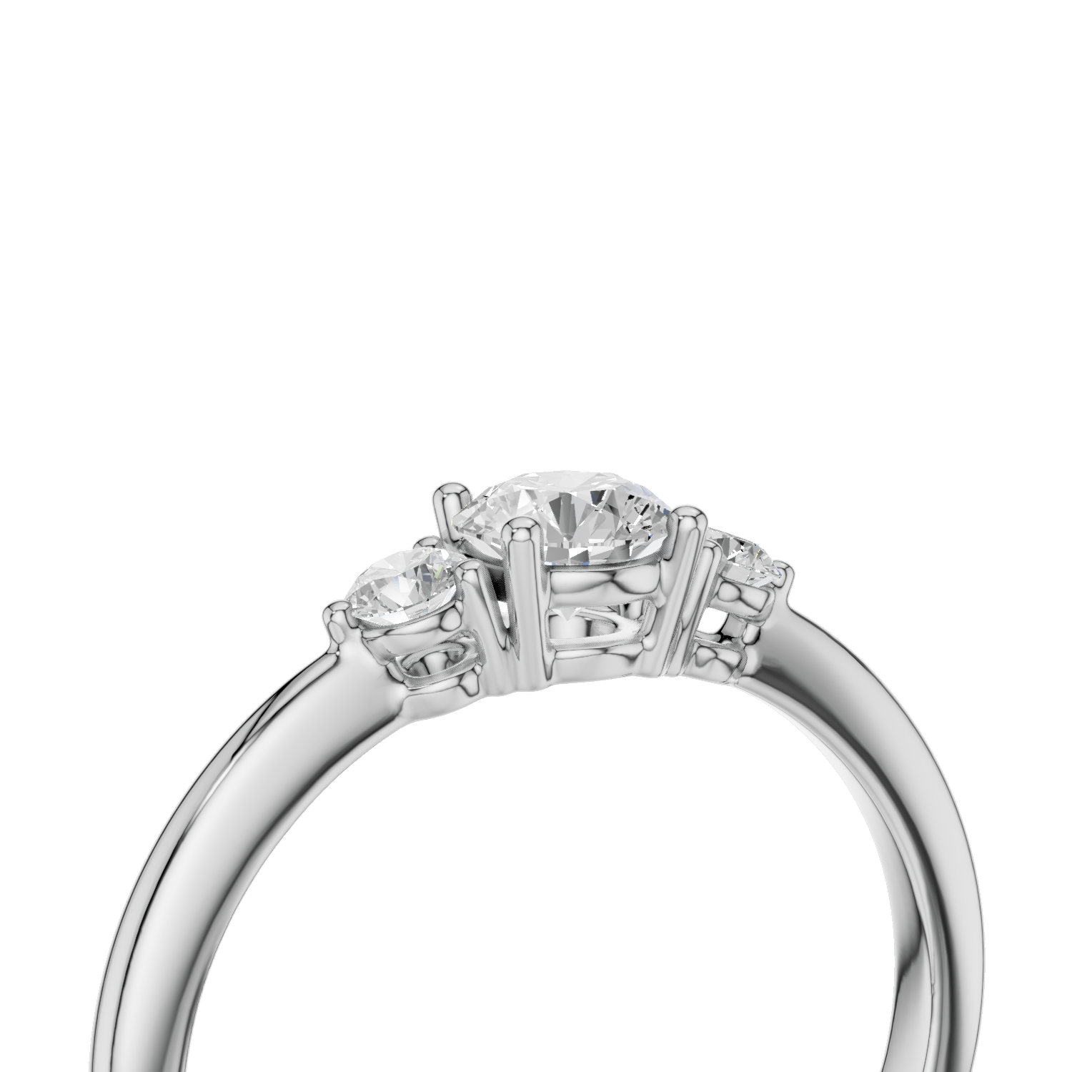 TESSA - Trilogie Ring - Lab Grown - Darbin Jewelry