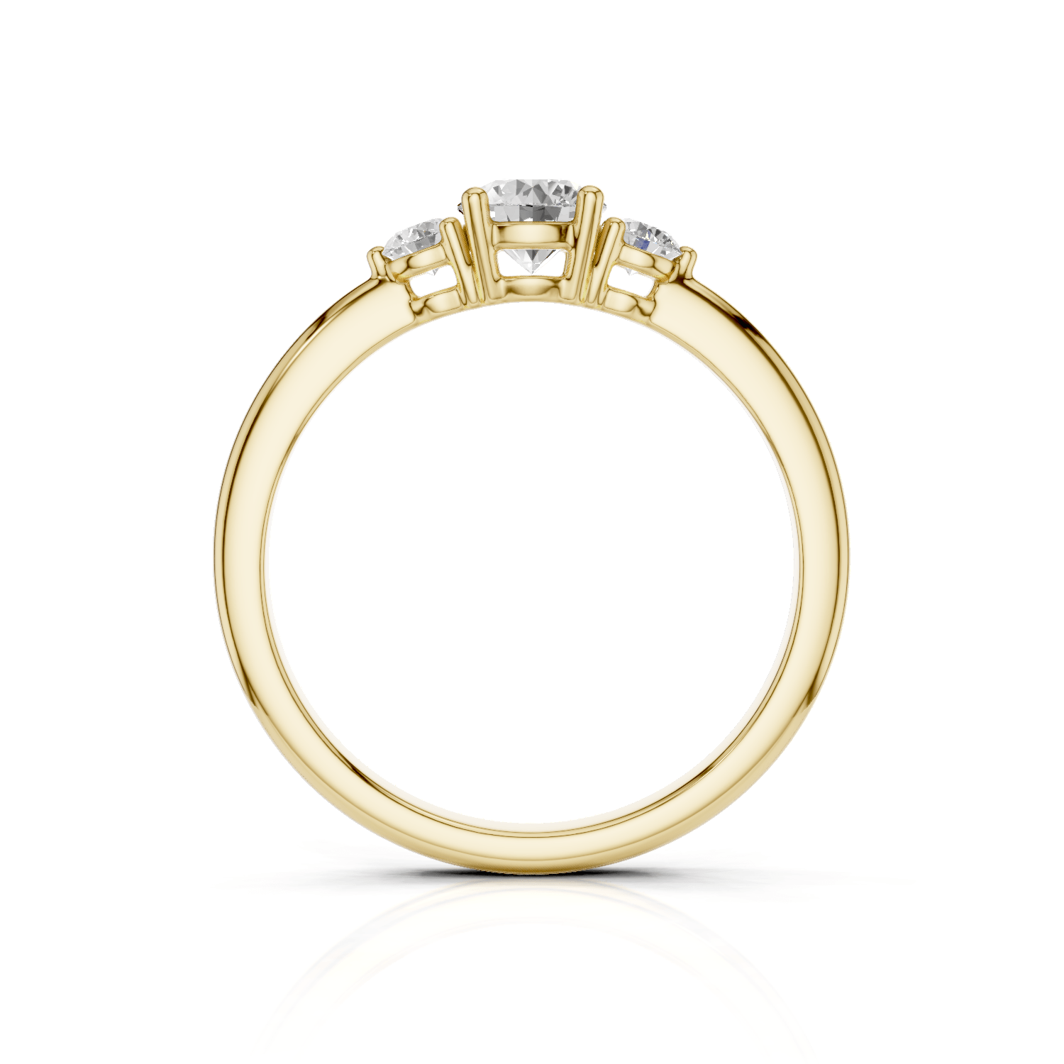 TESSA - Trilogie Ring - Lab Grown - Darbin Jewelry