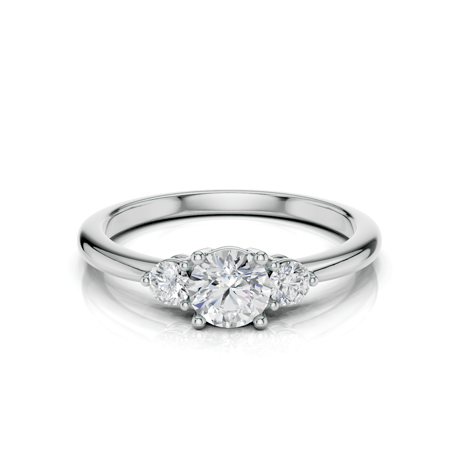 TESSA - Trilogie Ring - Lab Grown - Darbin Jewelry