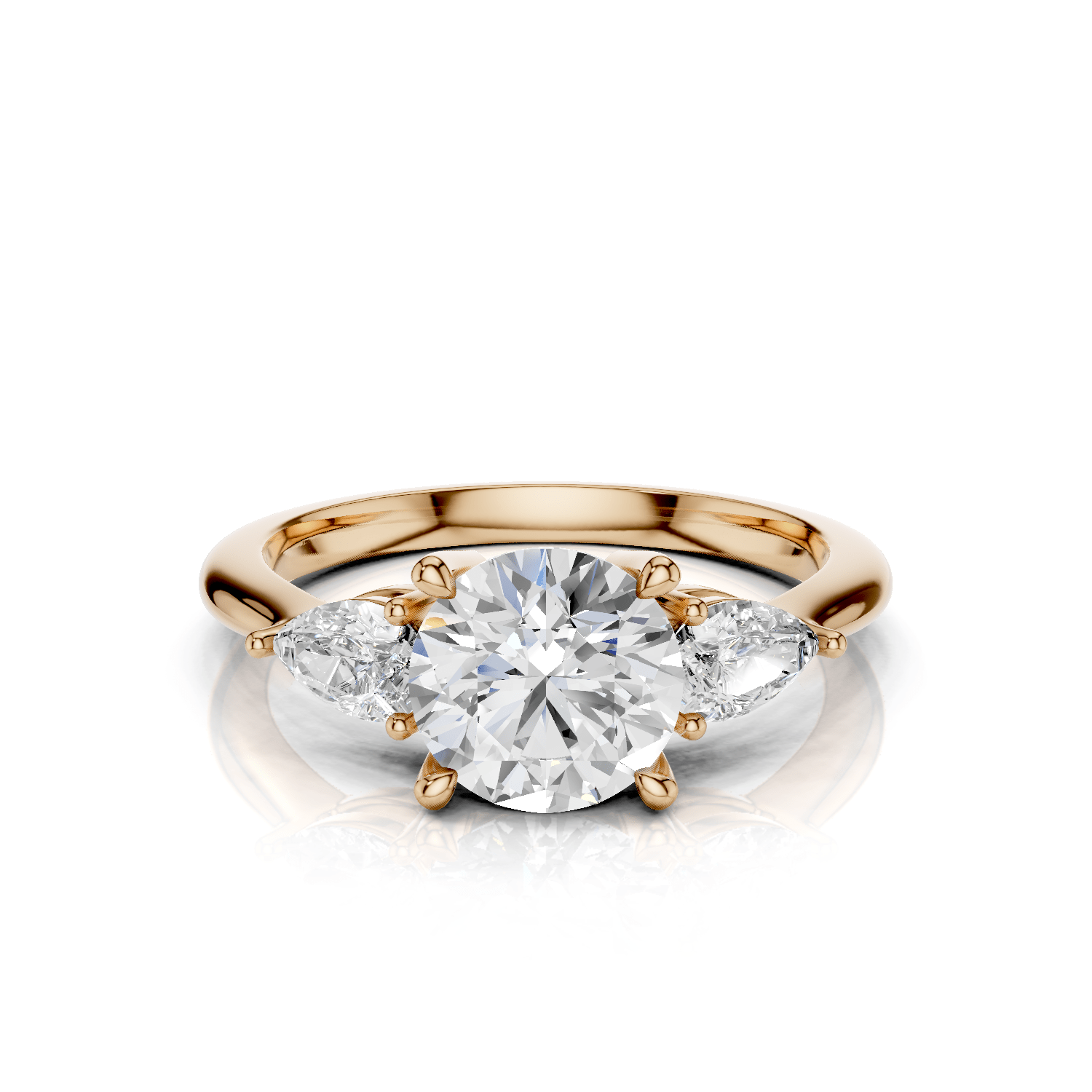 THEA - Triologie Ring - Lab Grown - Darbin Jewelry