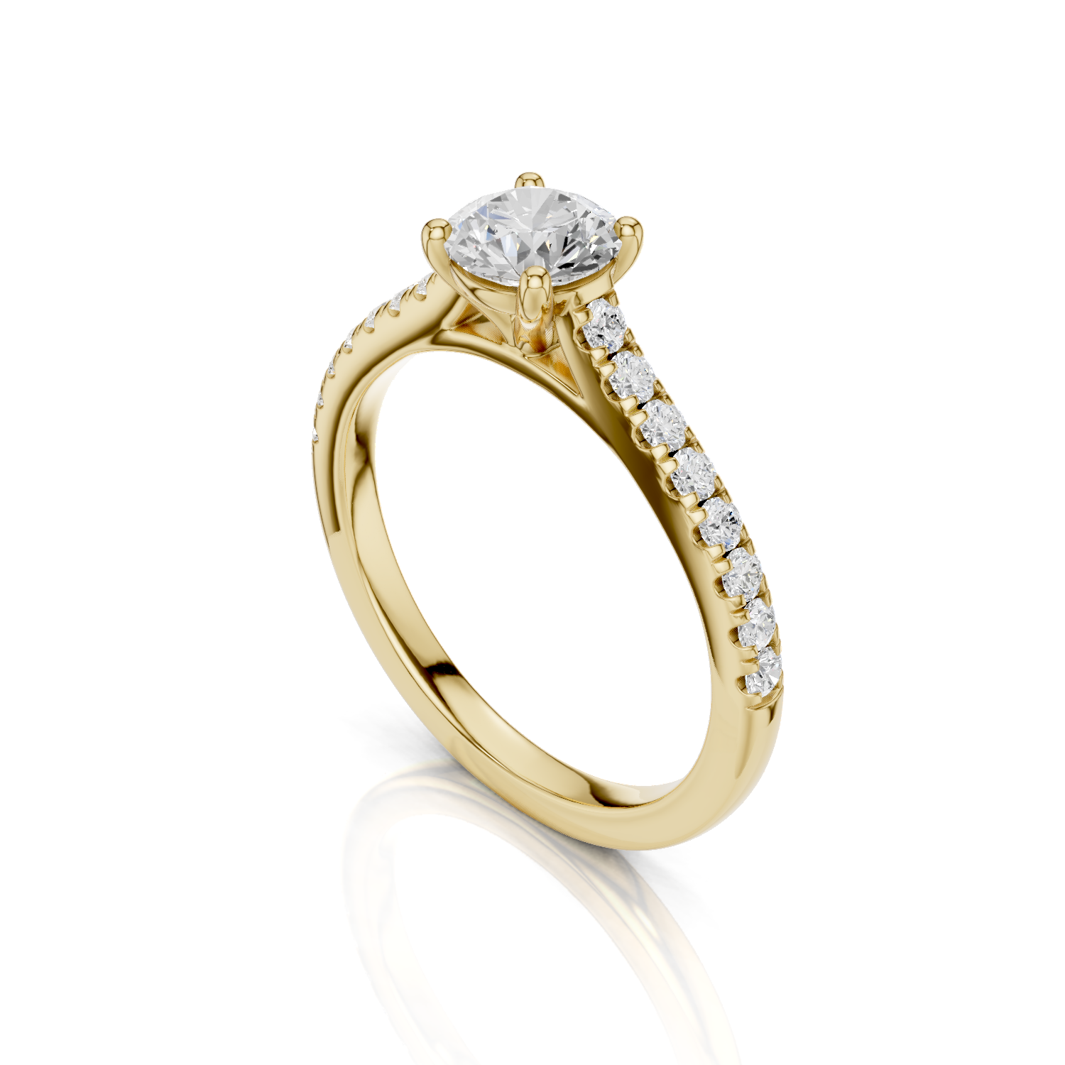 ALESSIA Solitaire Ring - Lab Grown R02515