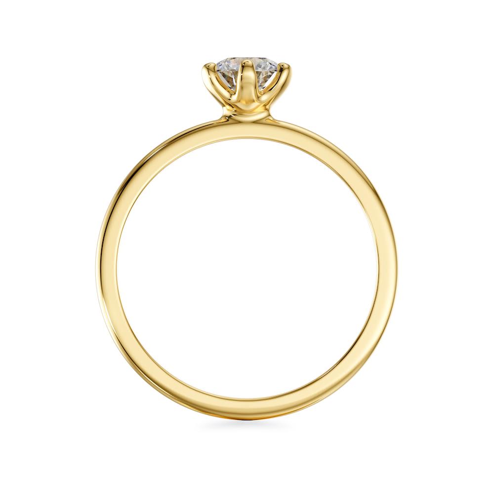 LILLY Solitaire Ring - Lab Grown