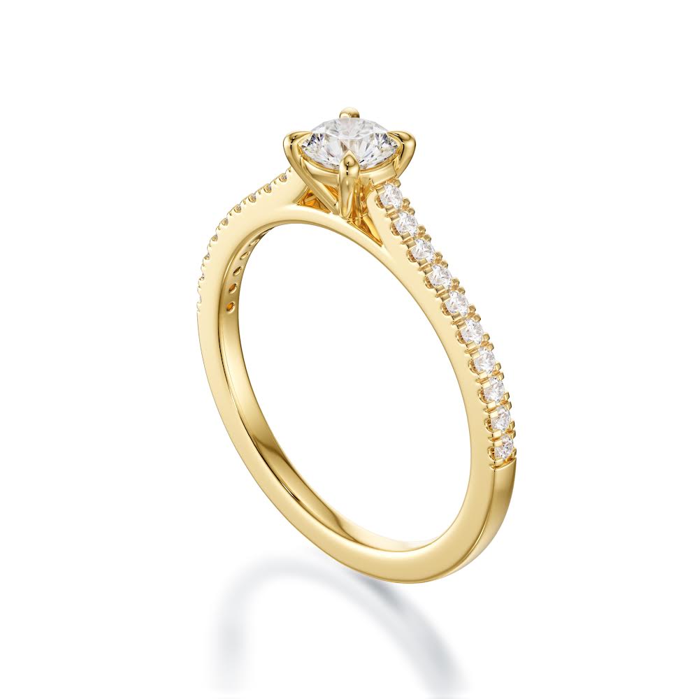 ALESSIA Solitaire Ring - Lab Grown