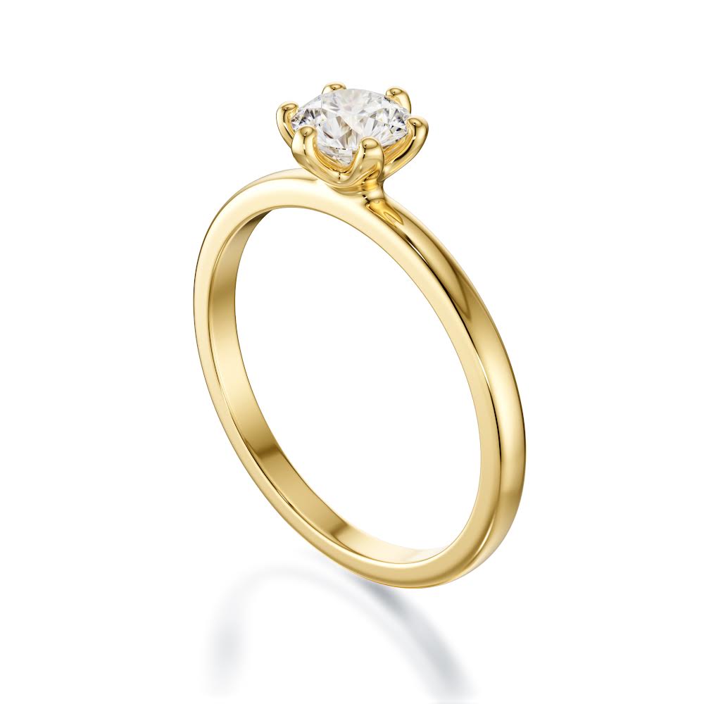 LILLY Solitaire Ring - Lab Grown