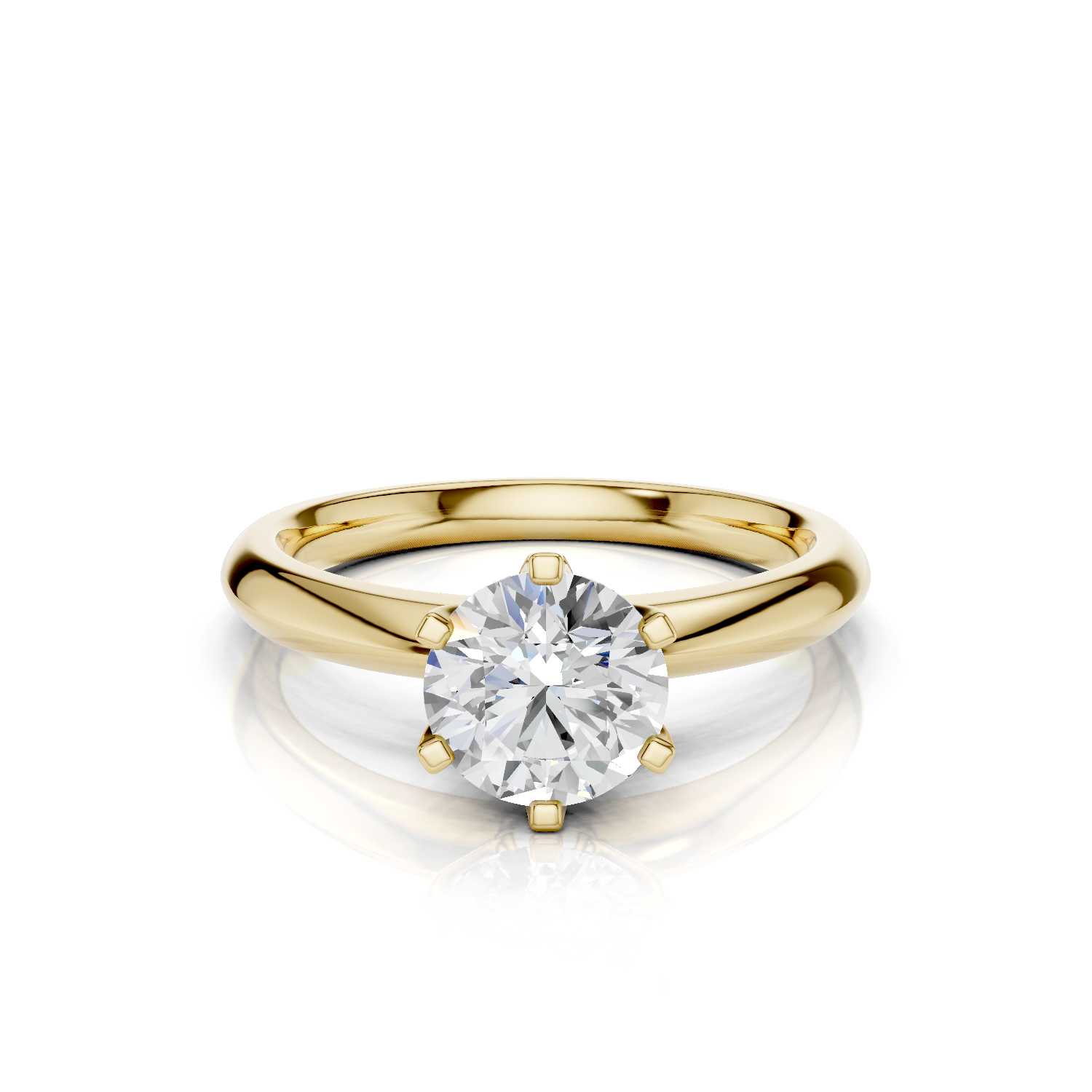 NAOMI Solitaire Ring - Lab Grown Diamond R02514