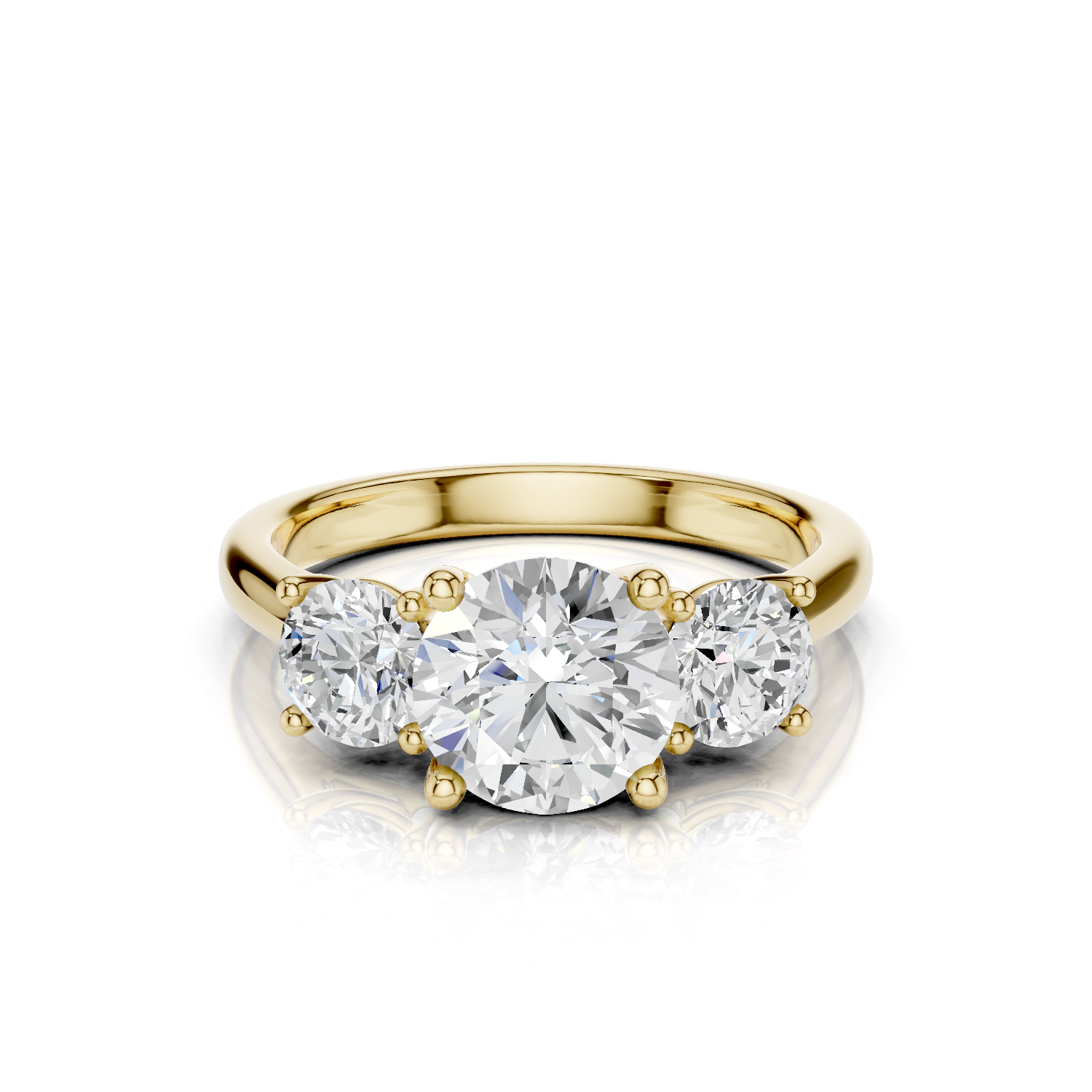 Triologie-Ring - Lab Grown R00602