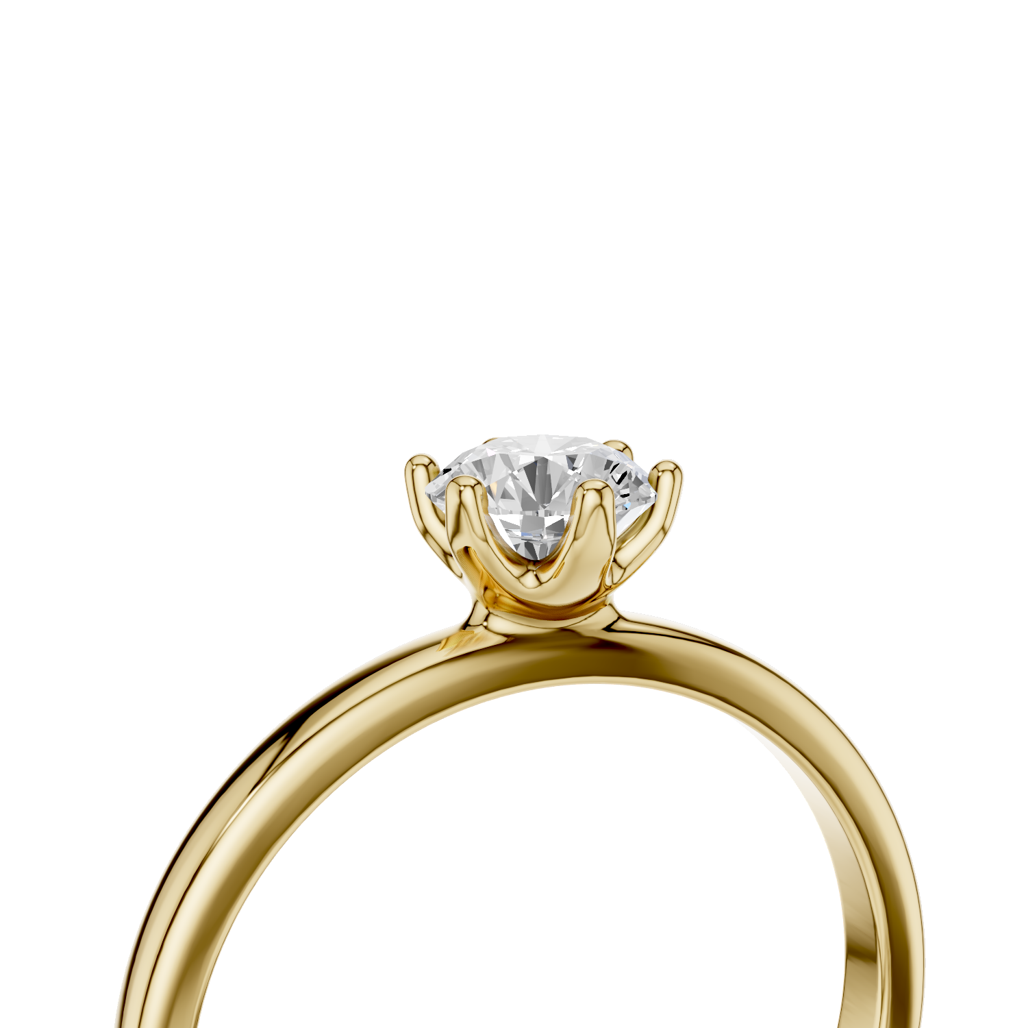 LILLY Solitaire Ring - Lab Grown