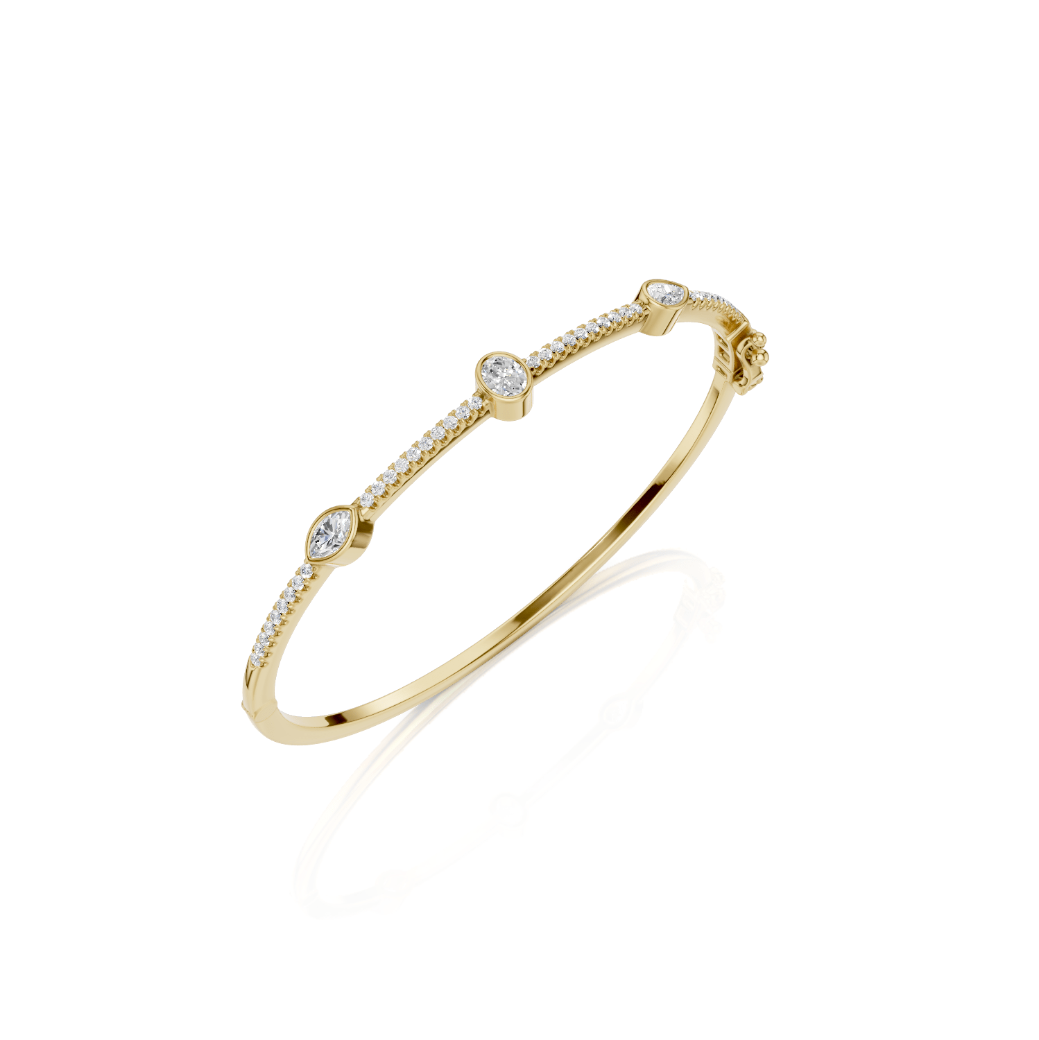 ALEA Armreif - Lab Grown - Darbin Jewelry