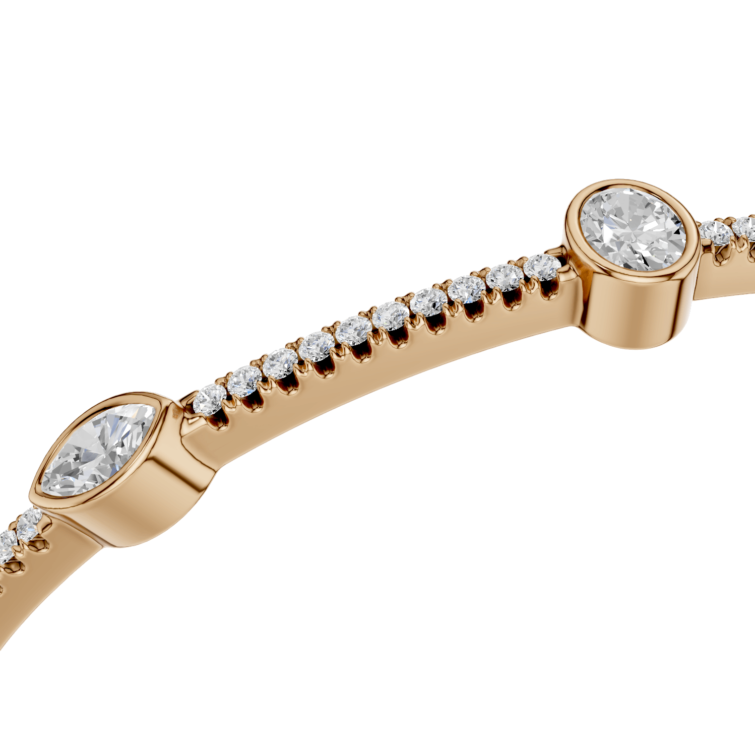 ALEA Armreif - Lab Grown - Darbin Jewelry