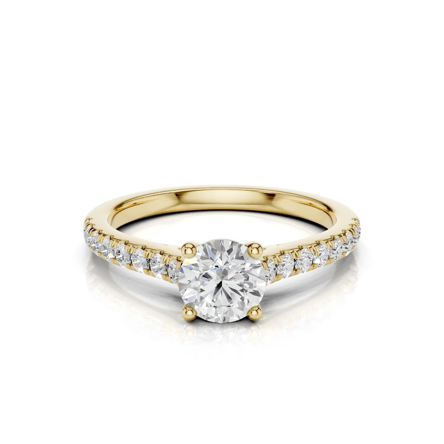 ALESSIA Solitaire Ring - Lab Grown R02515 - Darbin Jewelry