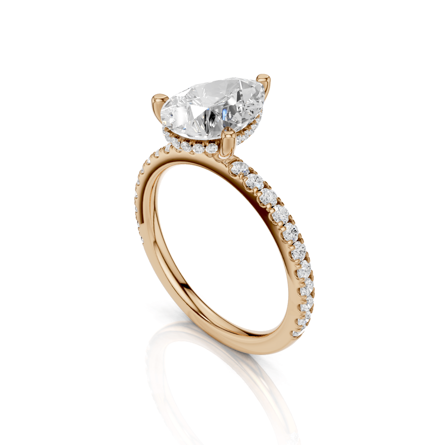 CHLOE - Tropfen Ring - Lab Grown - Darbin Jewelry