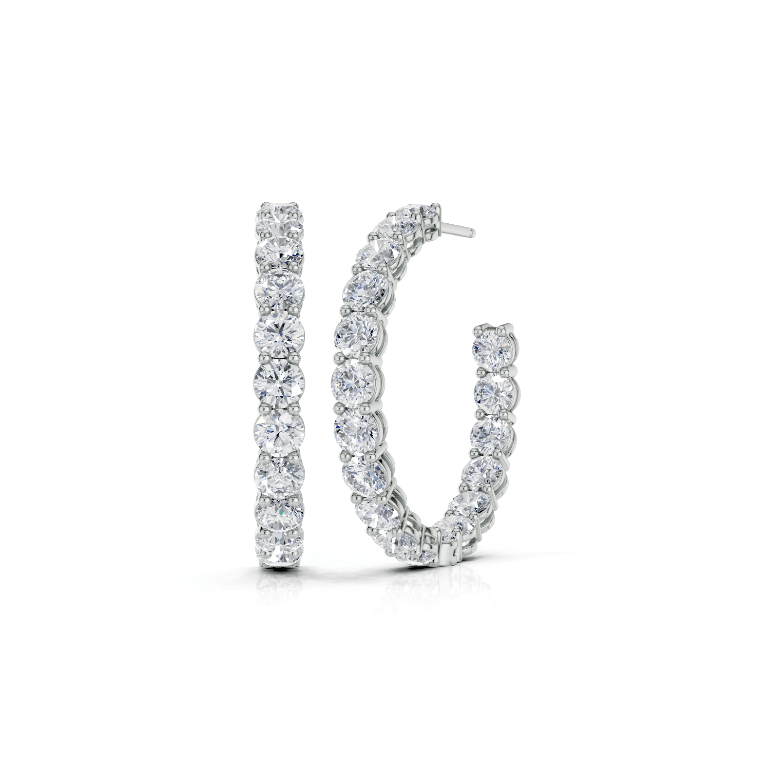 Creolen - Lab Grown E00230 - Darbin Jewelry