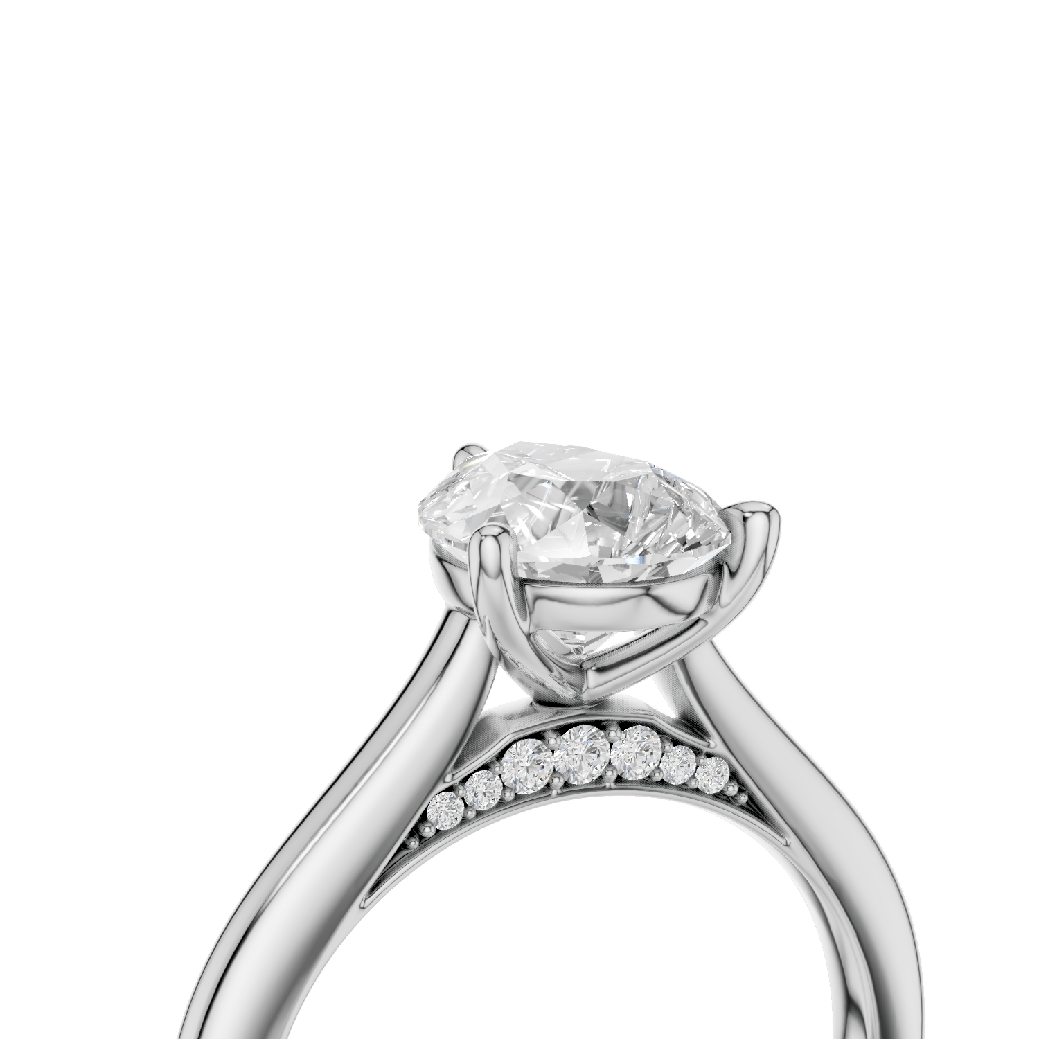 FINJA - Tropfen Ring - Lab Grown - Darbin Jewelry