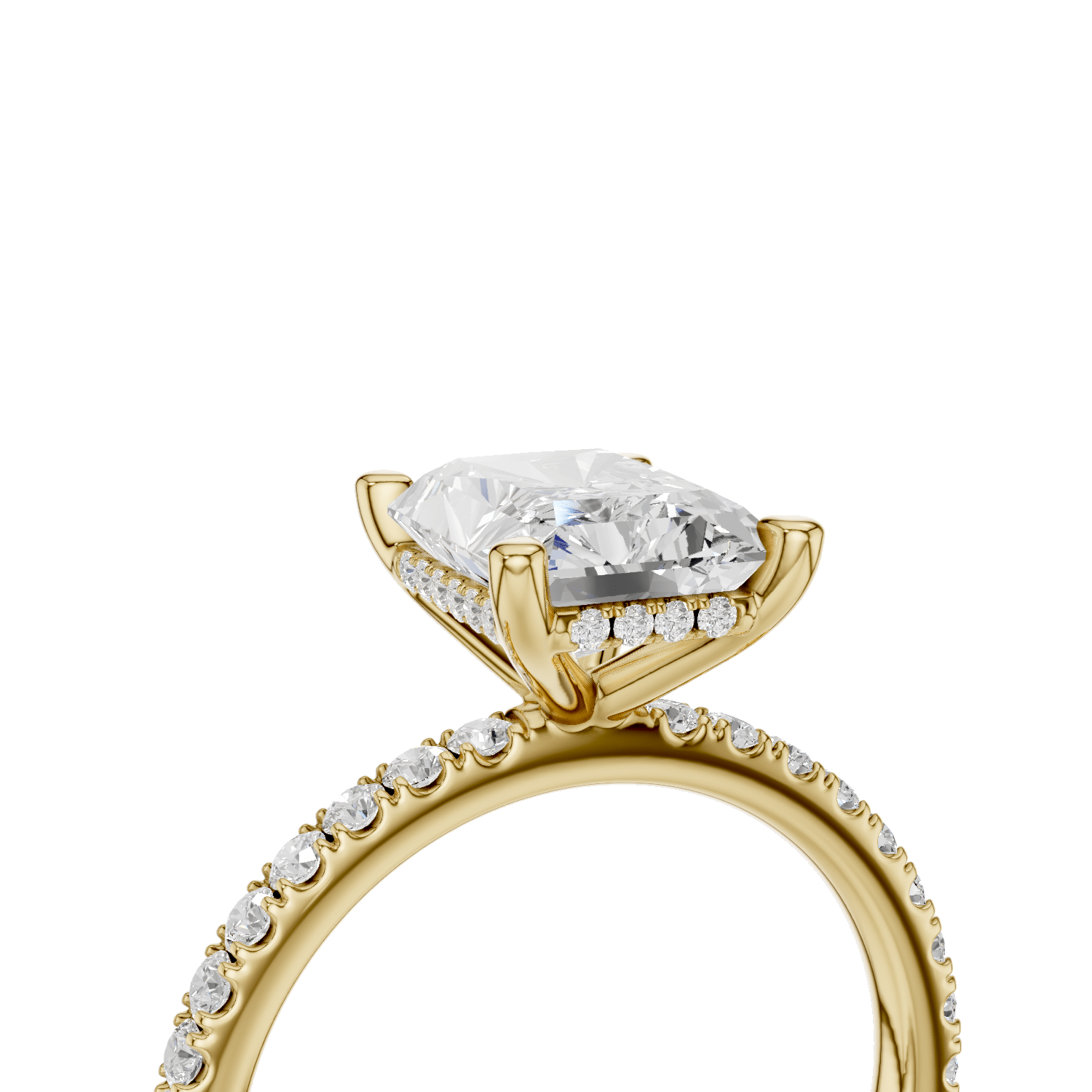 GIULIA - Radiant Ring - Lab Grown - Darbin Jewelry