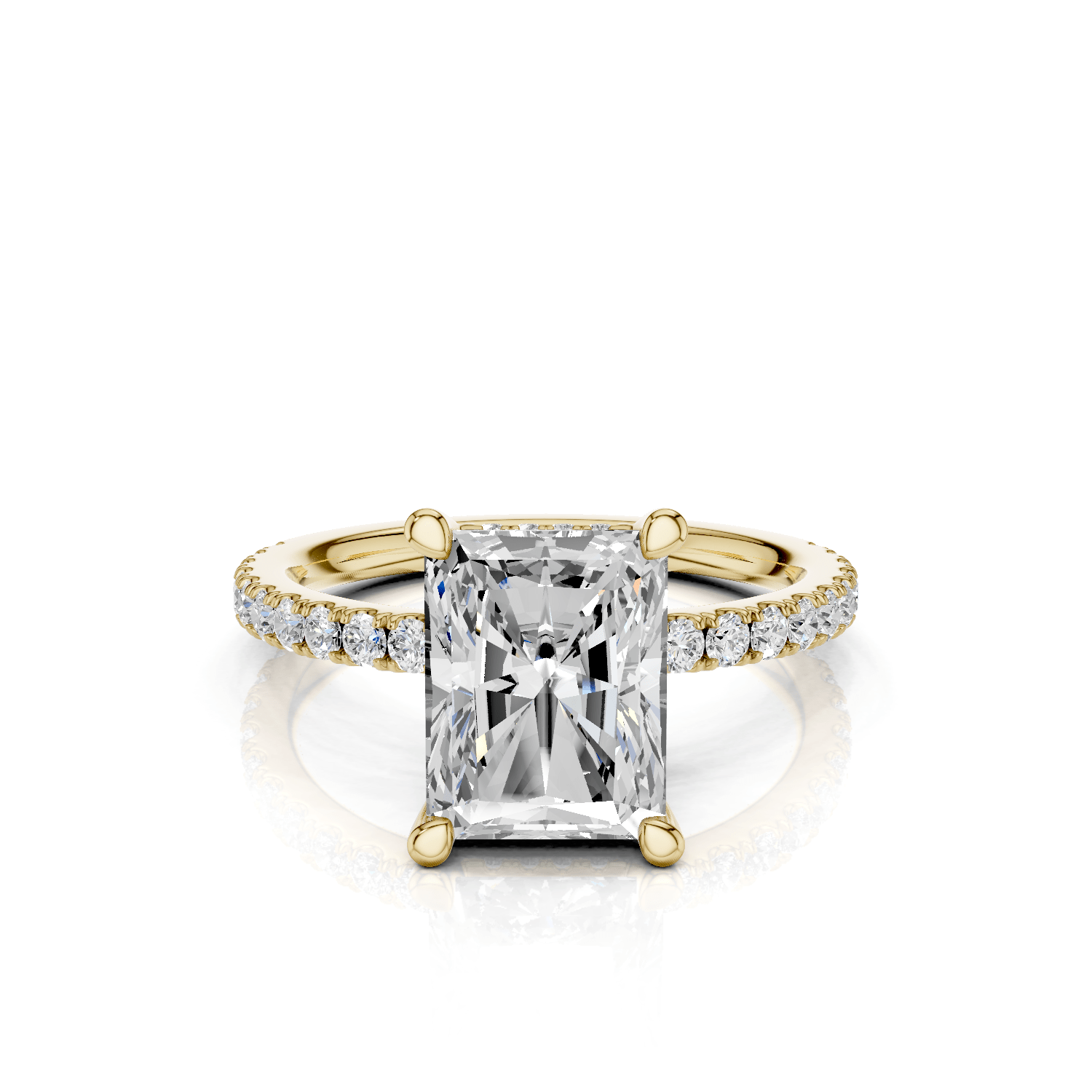 GIULIA - Radiant Ring - Lab Grown - Darbin Jewelry