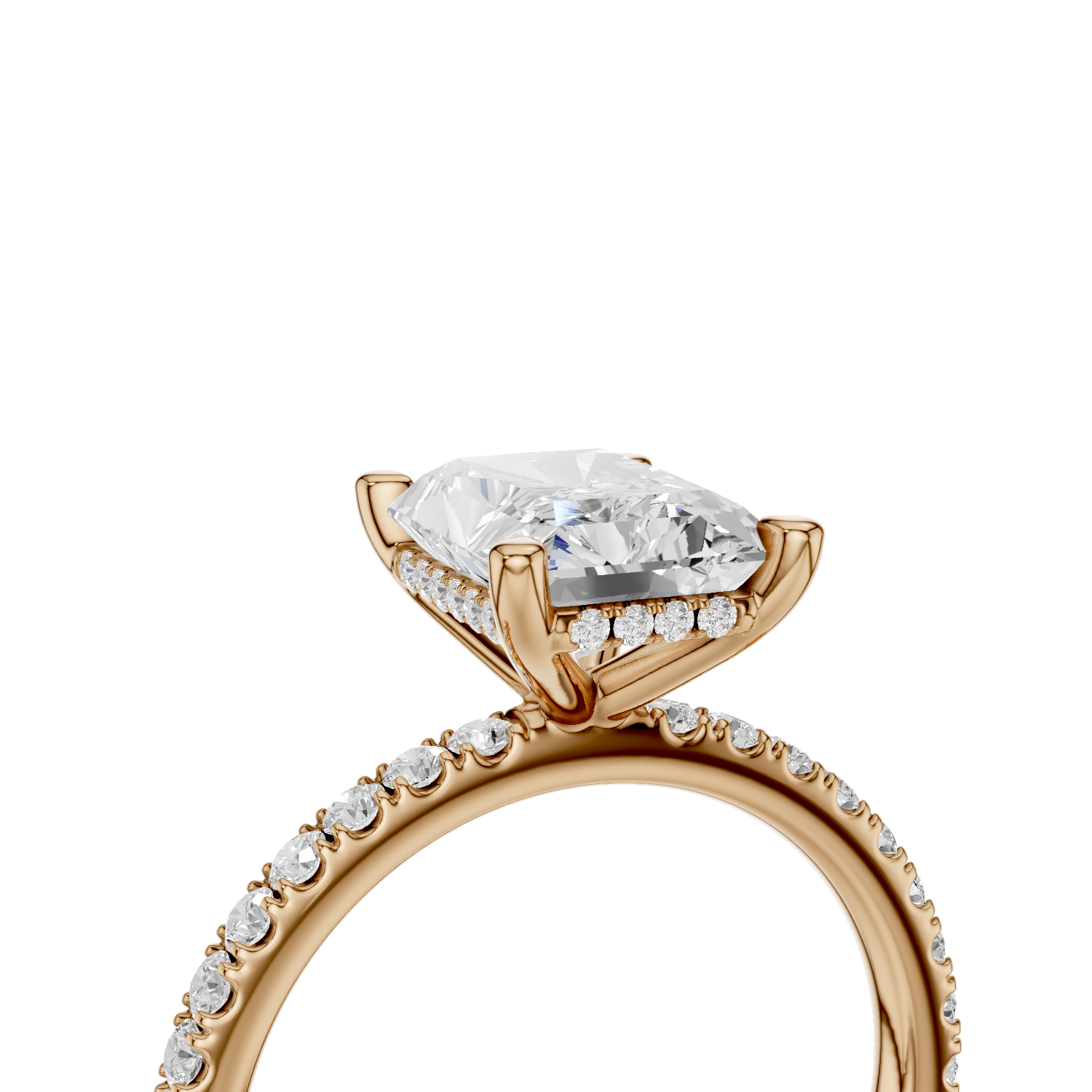 GIULIA - Radiant Ring - Lab Grown - Darbin Jewelry