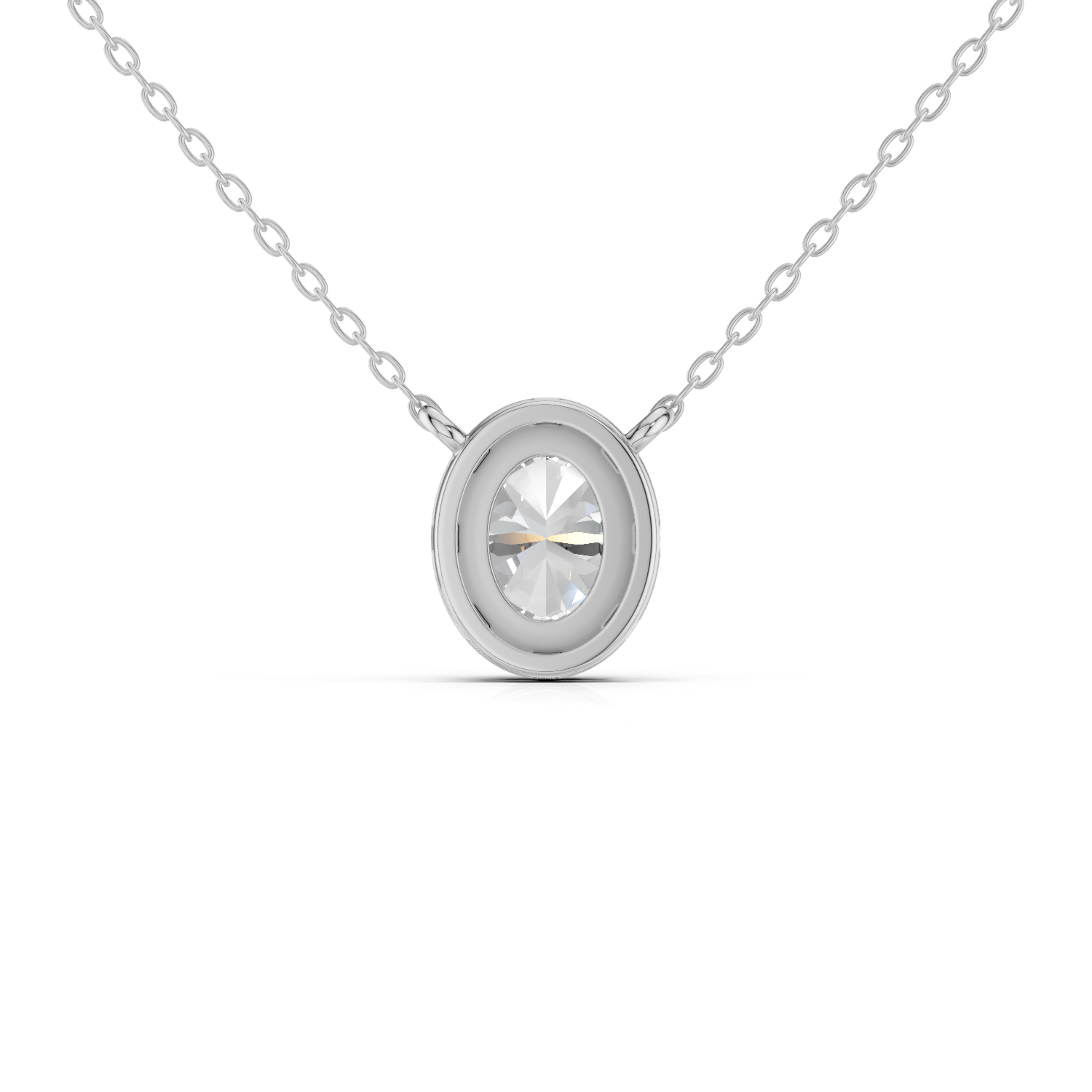 IDA - Halo Halskette - LAB GROWN - Darbin Jewelry