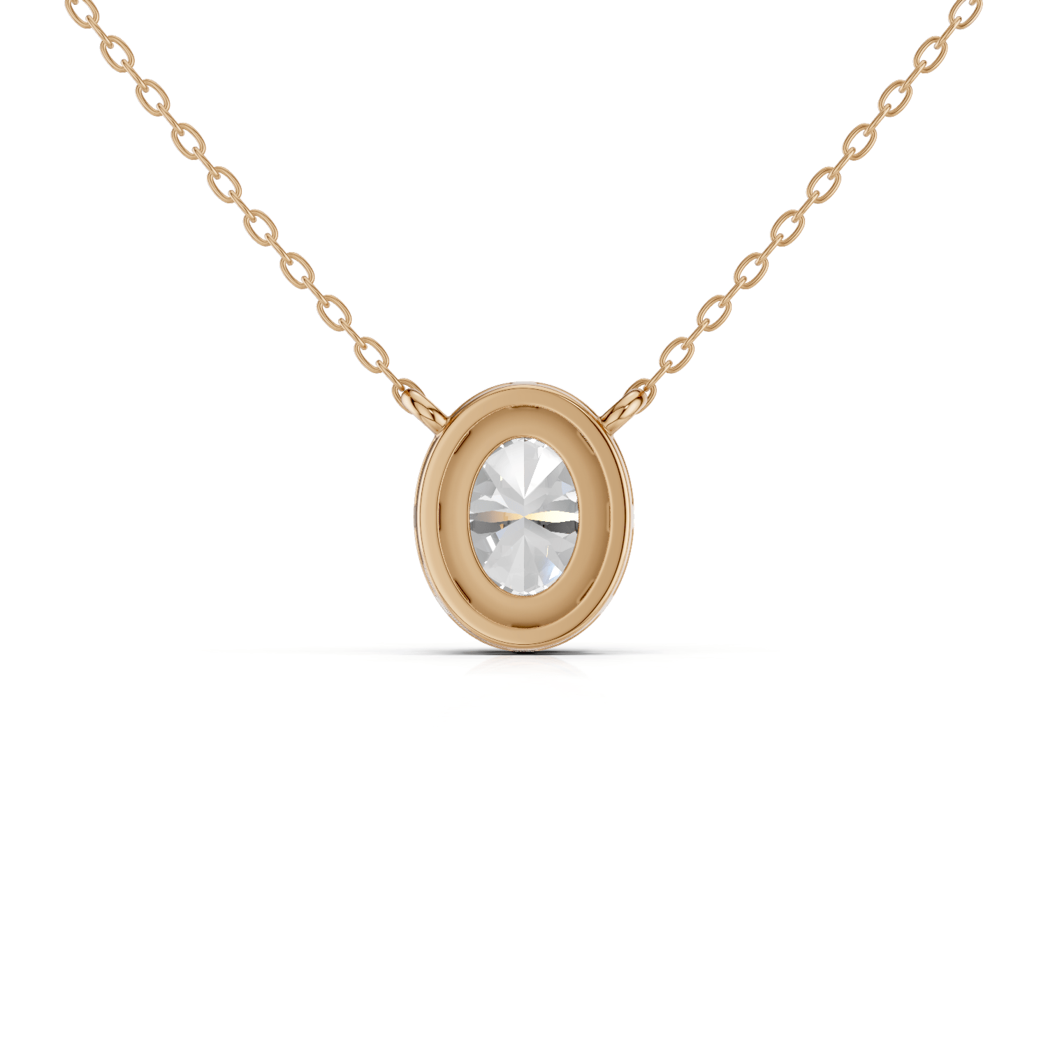 IDA - Halo Halskette - LAB GROWN - Darbin Jewelry