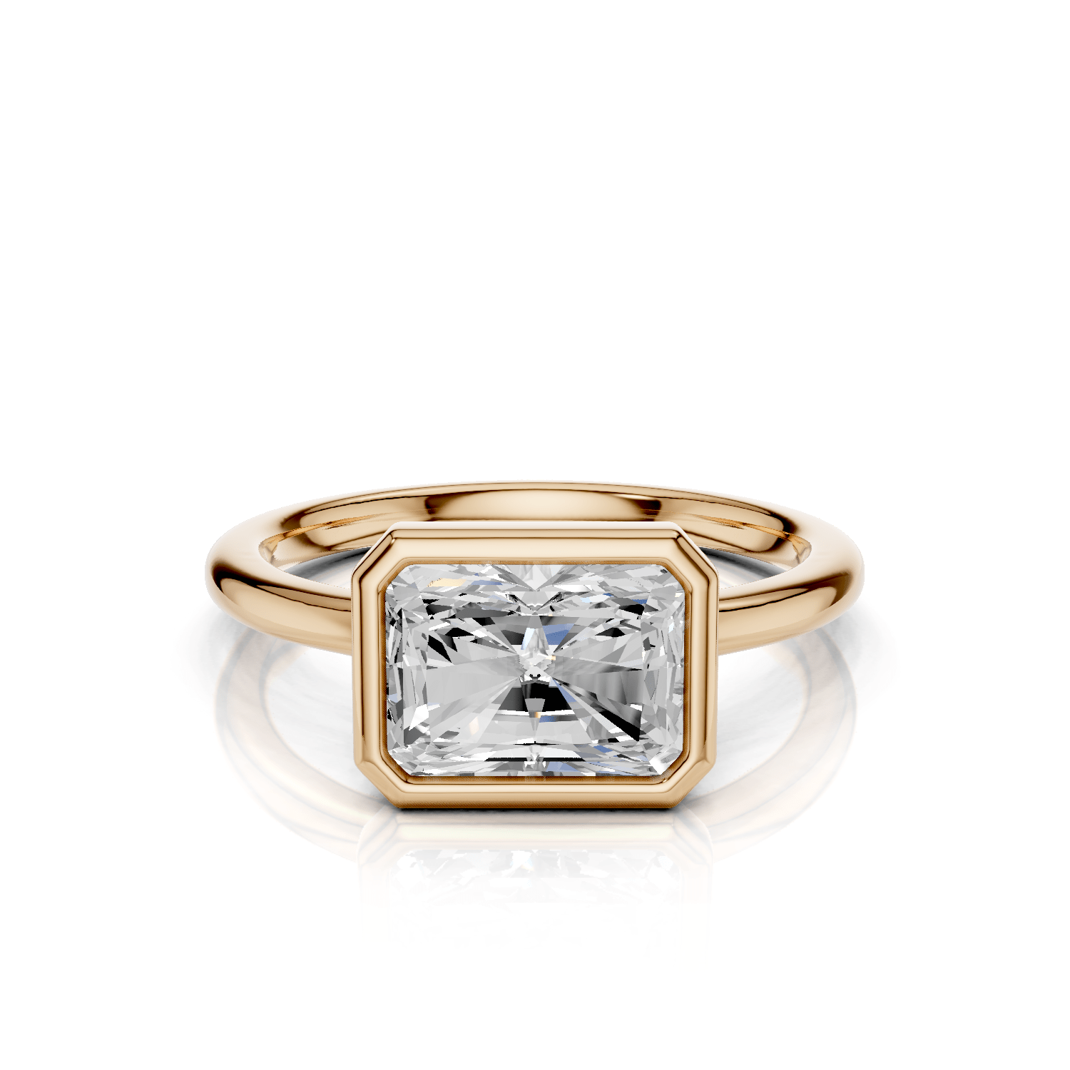 ISA - Radiant Ring - Lab Grown - Darbin Jewelry