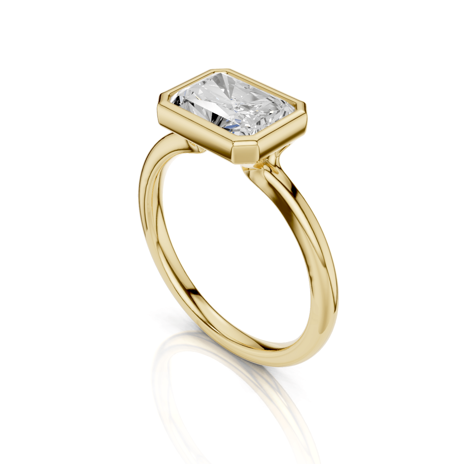 ISA - Radiant Ring - Lab Grown - Darbin Jewelry