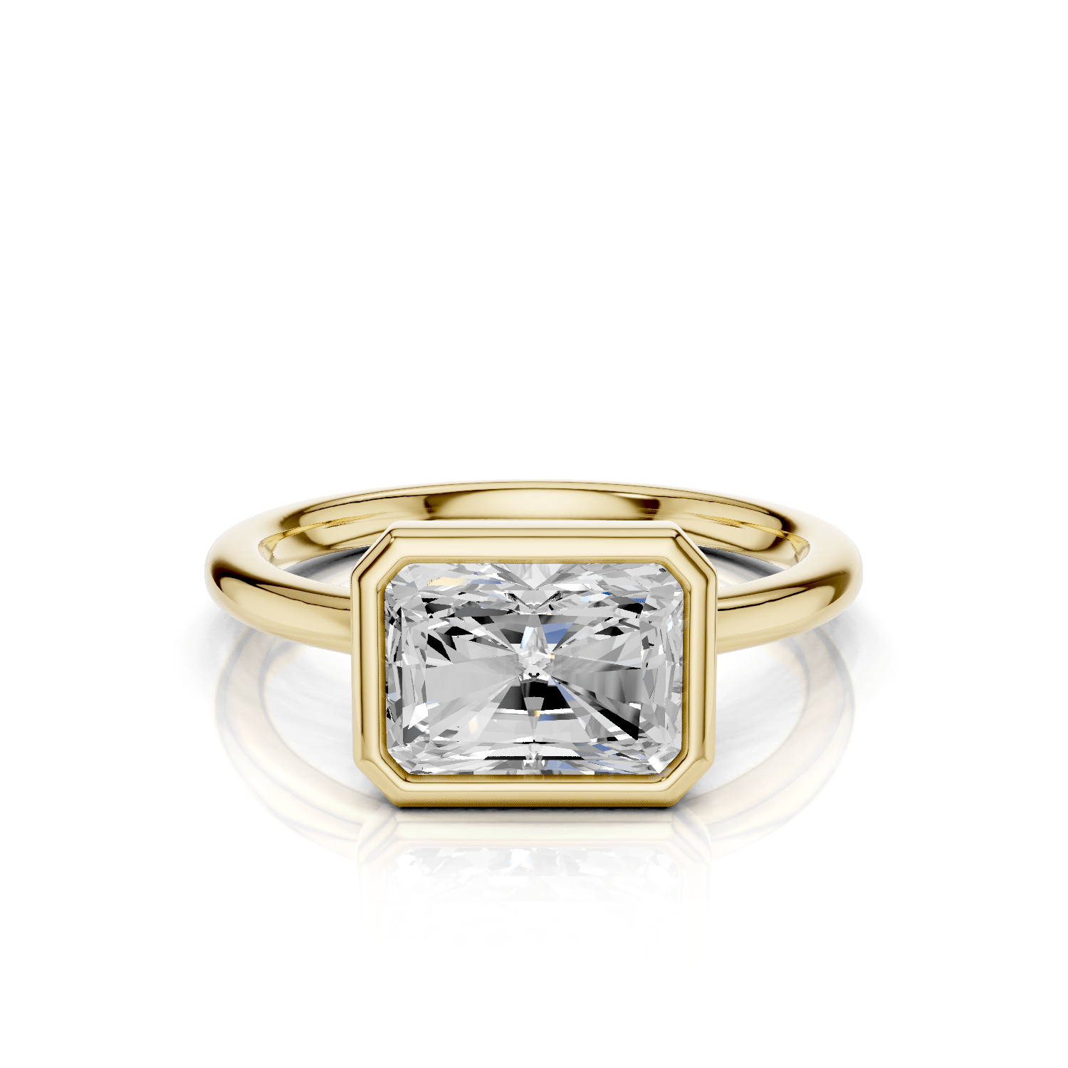 ISA - Radiant Ring - Lab Grown - Darbin Jewelry