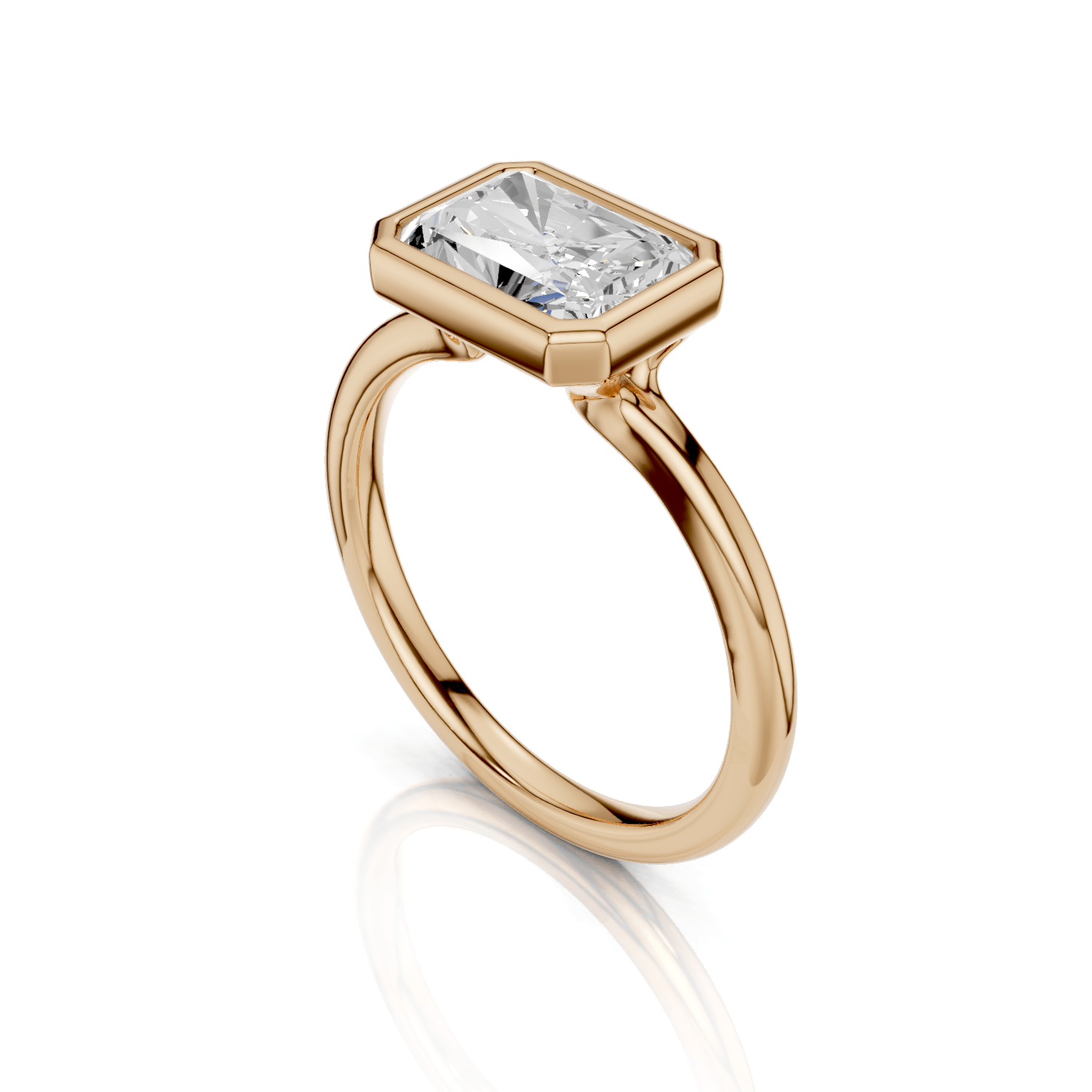 ISA - Radiant Ring - Lab Grown - Darbin Jewelry