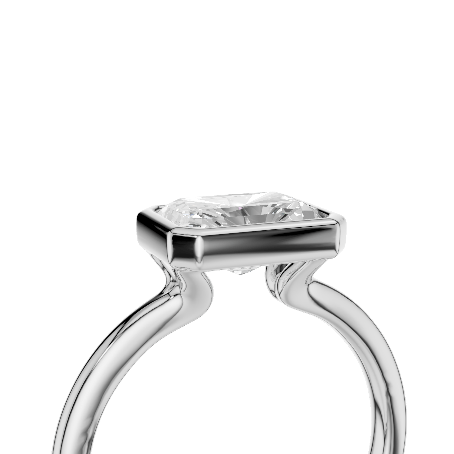 ISA - Radiant Ring - Lab Grown - Darbin Jewelry