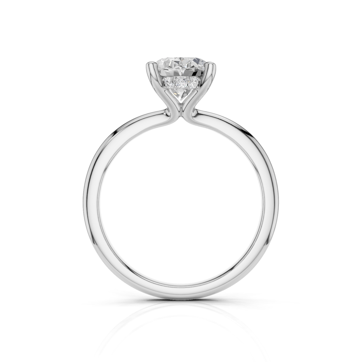 JULIA - Solitaire Ring - Lab Grown - Darbin Jewelry