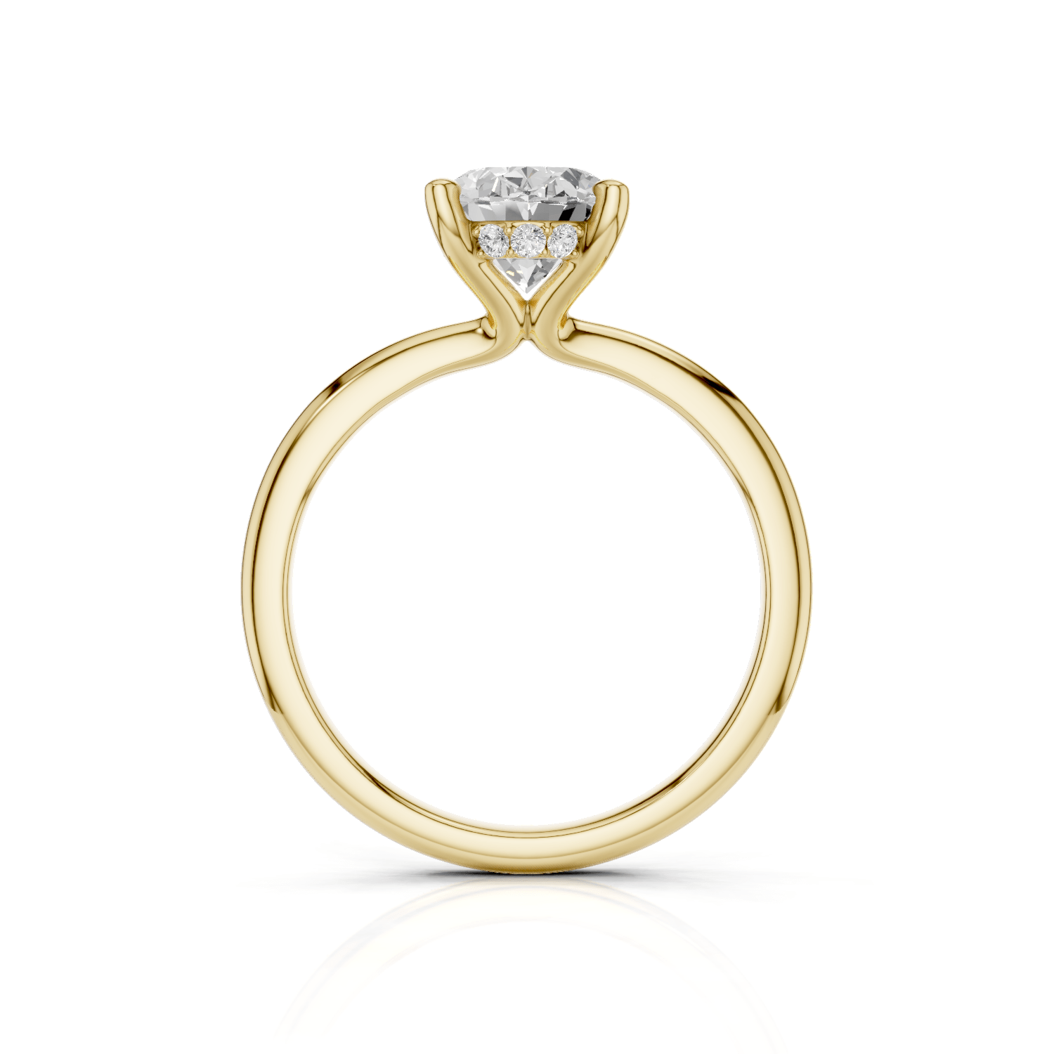 JULIA - Solitaire Ring - Lab Grown - Darbin Jewelry