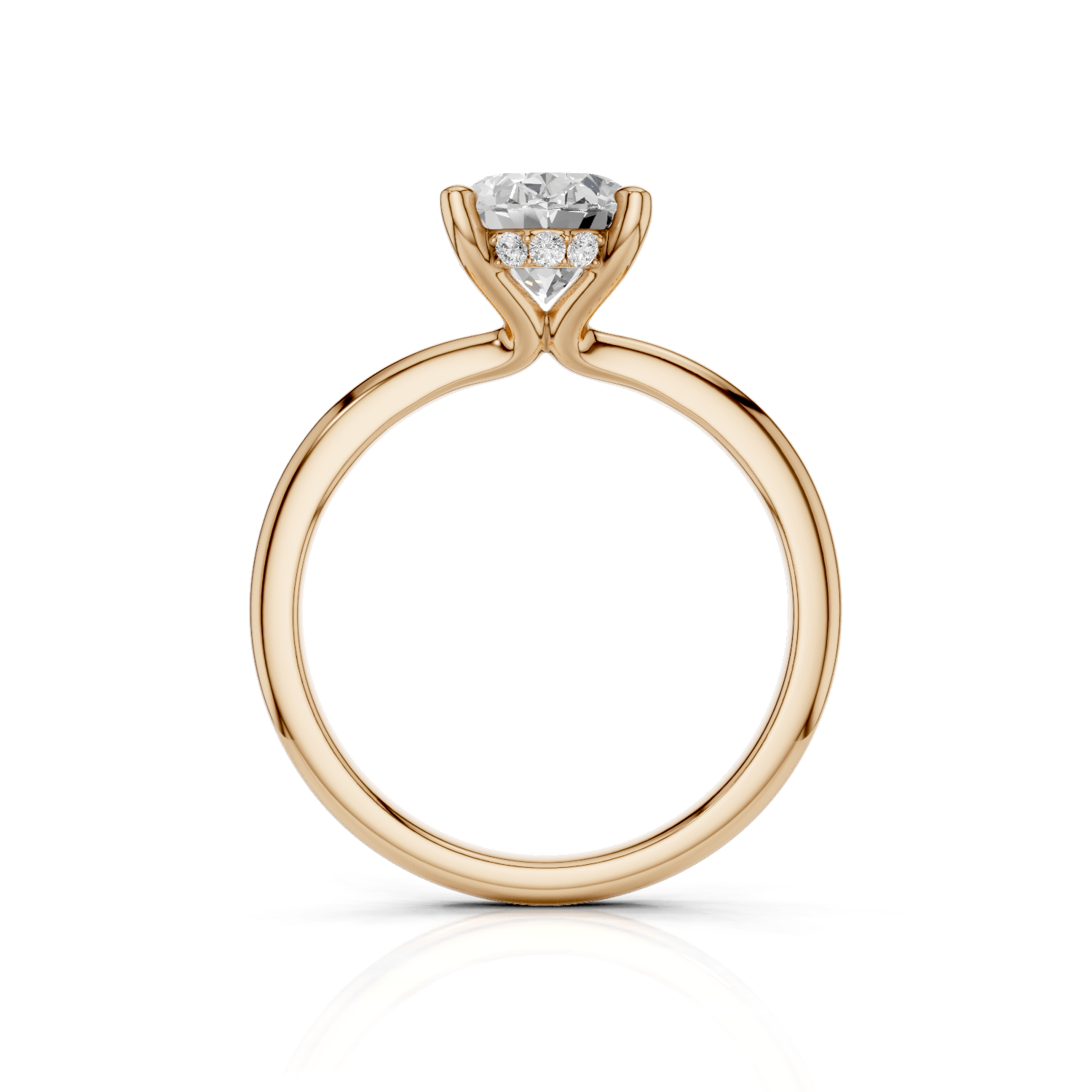 JULIA - Solitaire Ring - Lab Grown - Darbin Jewelry