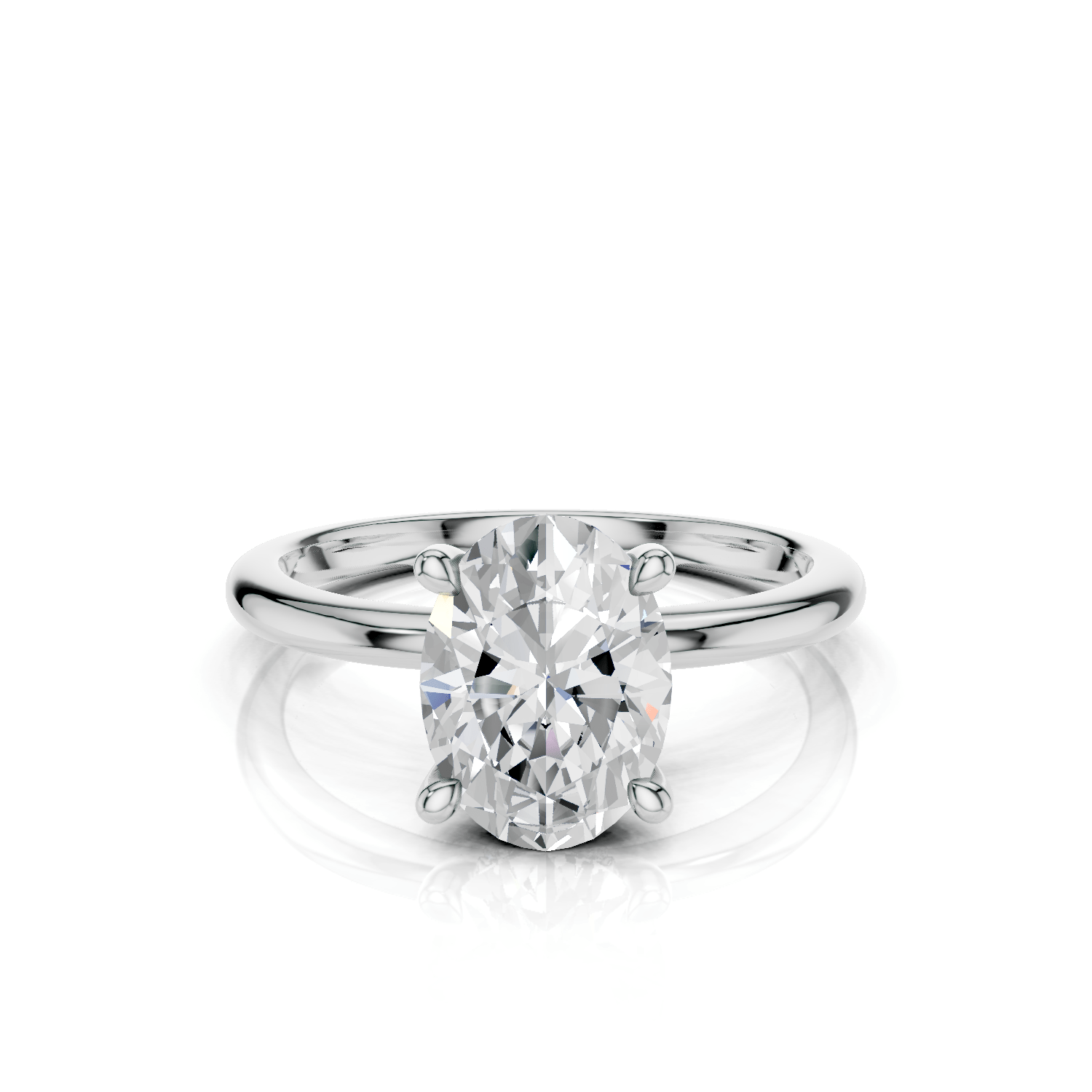 JULIA - Solitaire Ring - Lab Grown - Darbin Jewelry