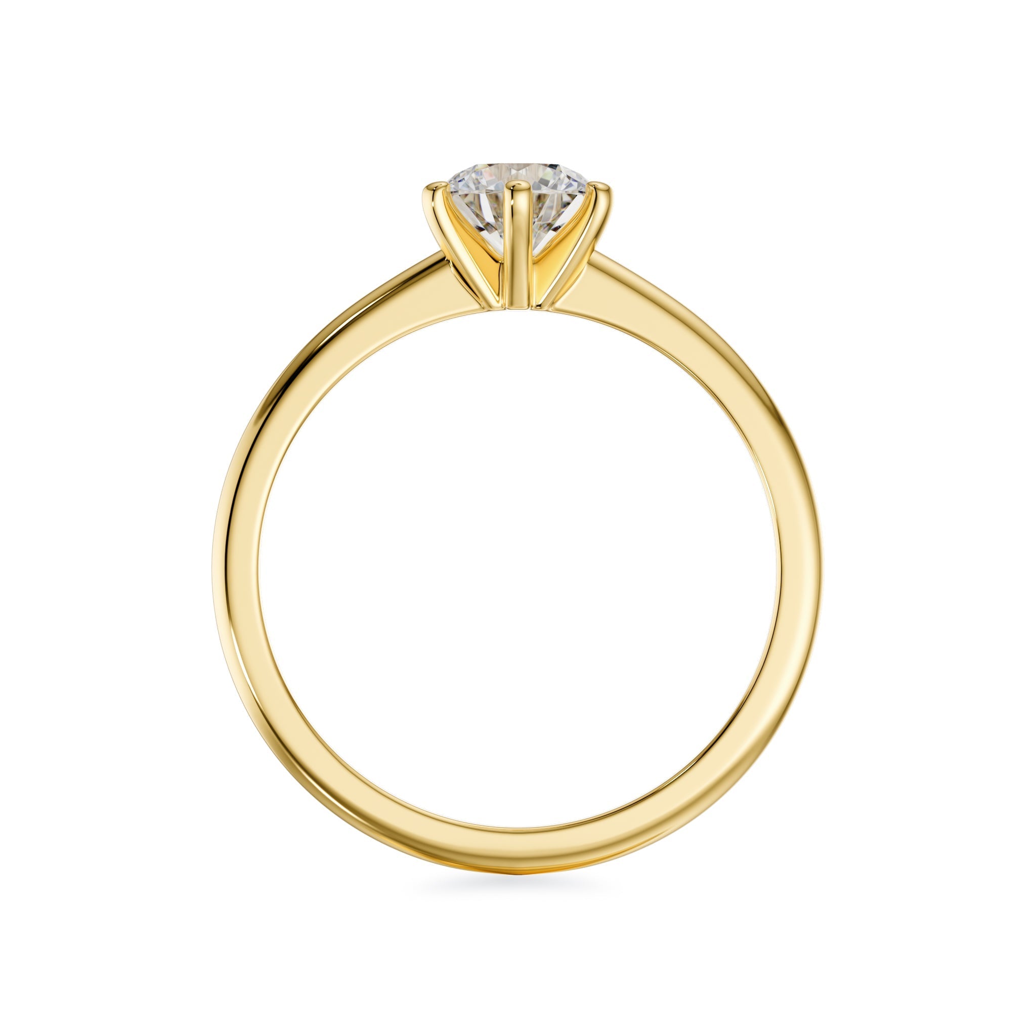LARA Solitaire Ring - Darbin Jewelry