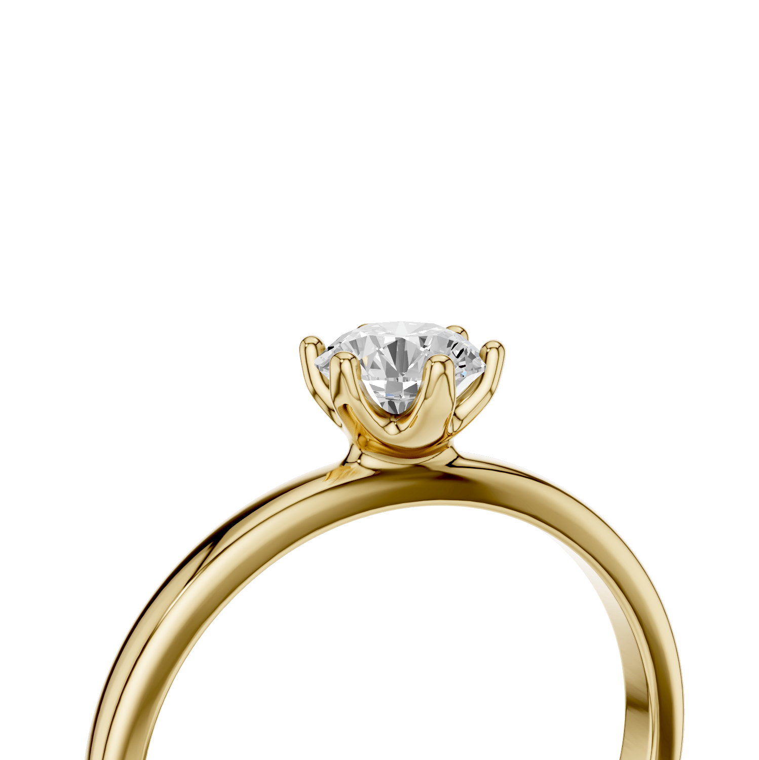 LILLY Solitaire Ring - Lab Grown - Darbin Jewelry