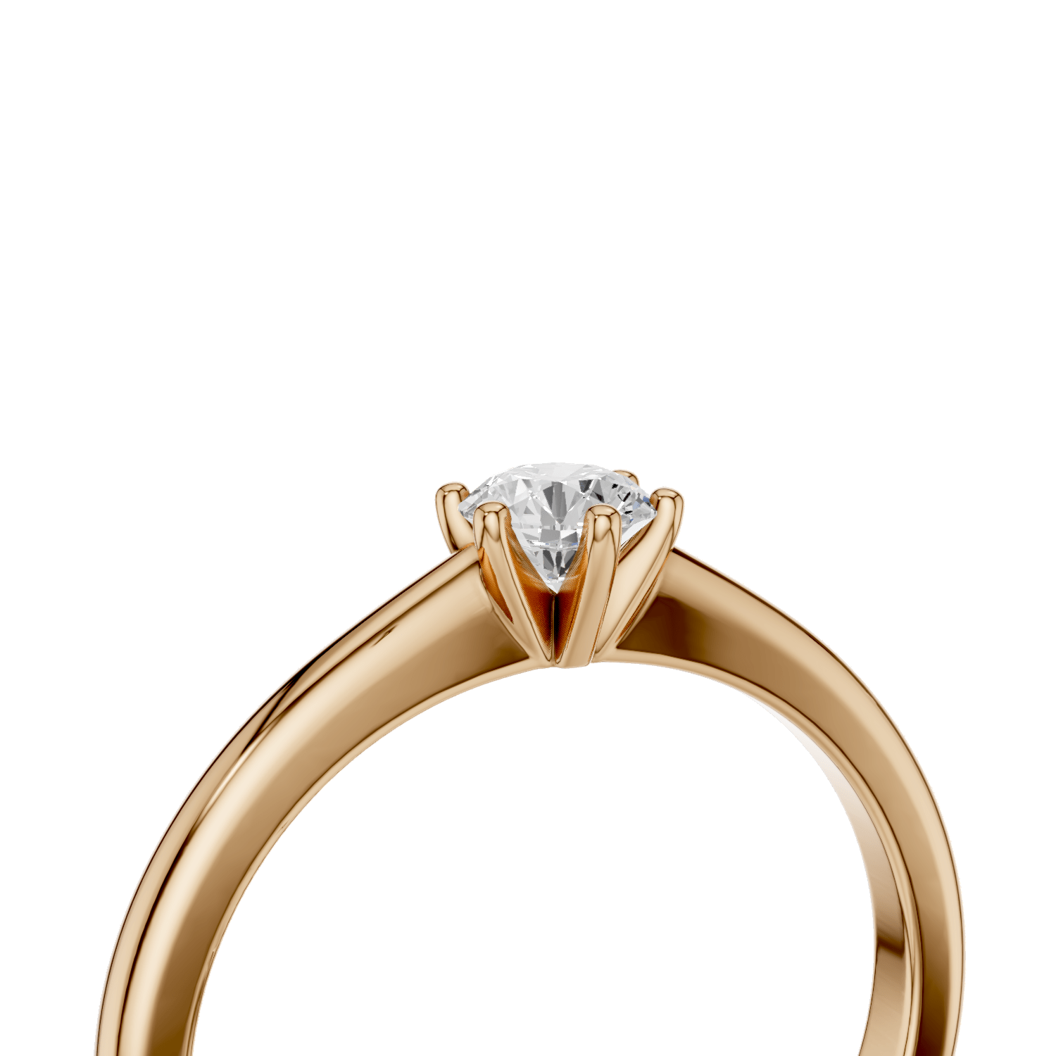 MINA - Solitaire Ring - Lab Grown - Darbin Jewelry