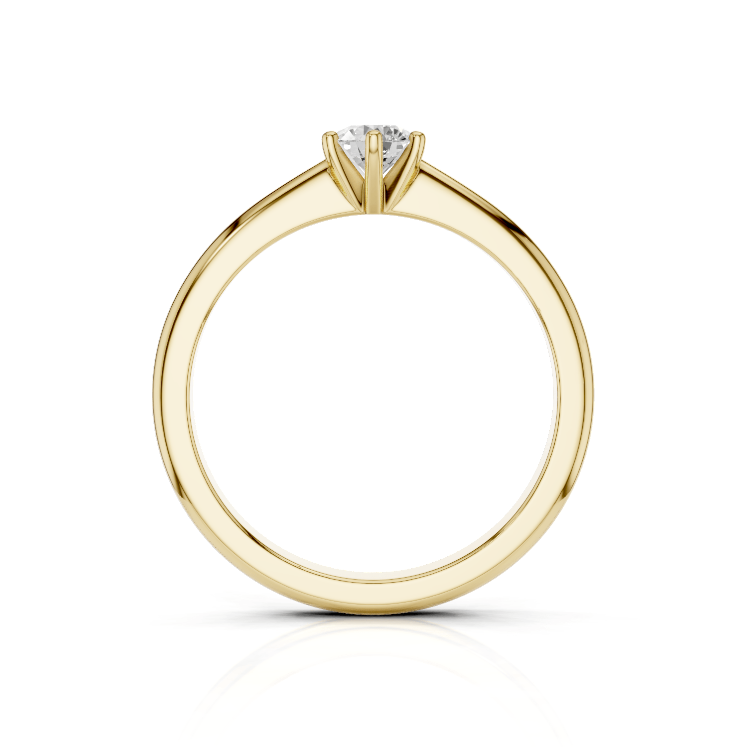 MINA - Solitaire Ring - Lab Grown - Darbin Jewelry
