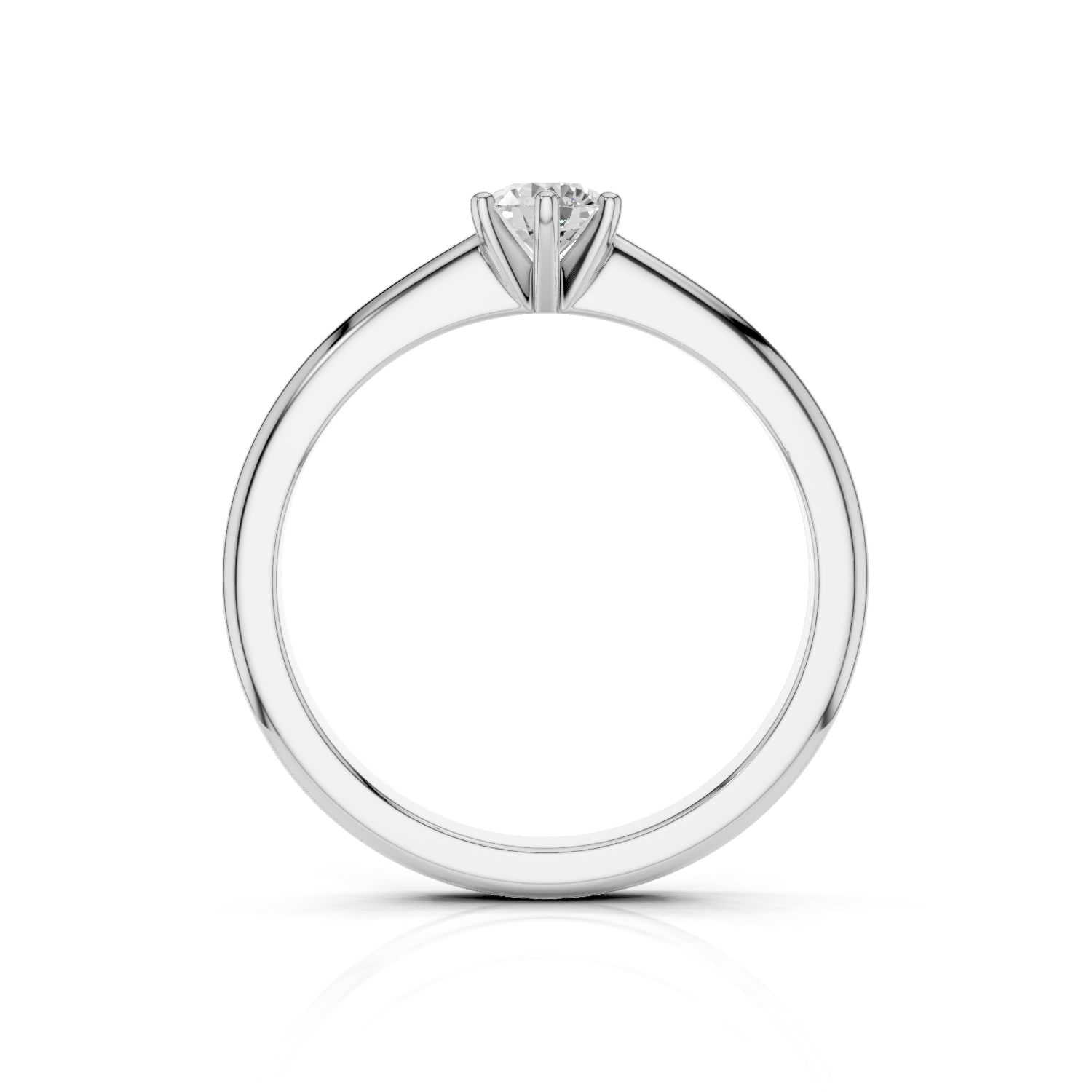 MINA - Solitaire Ring - Lab Grown - Darbin Jewelry