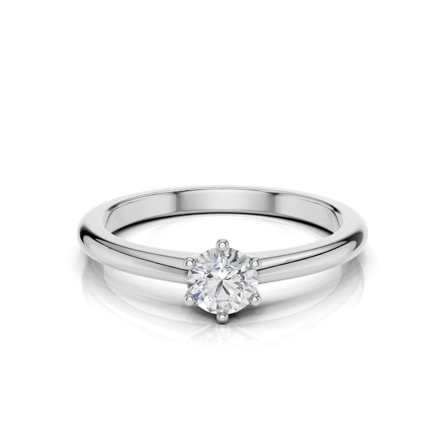 MINA - Solitaire Ring - Lab Grown - Darbin Jewelry