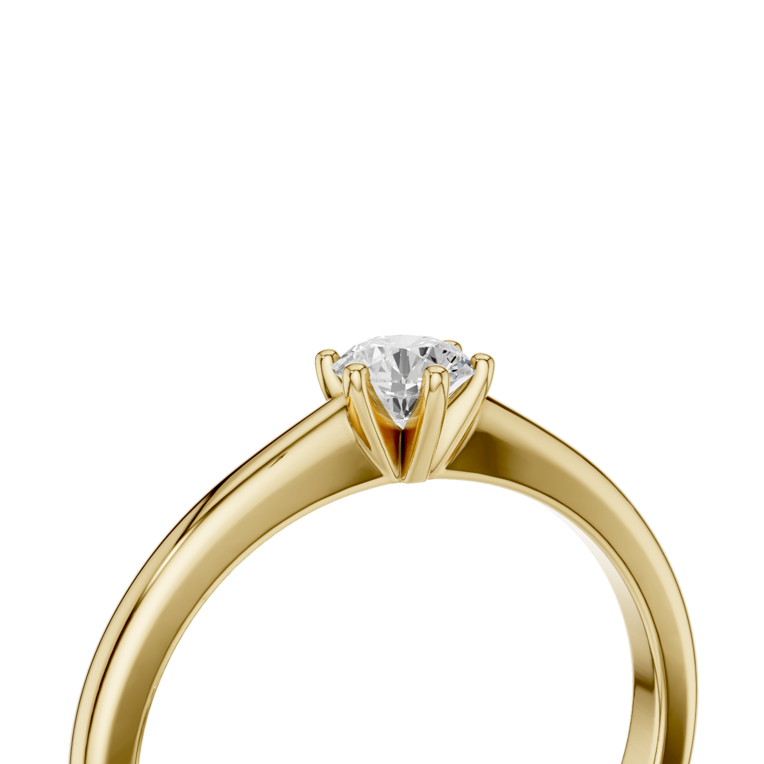 MINA - Solitaire Ring - Lab Grown - Darbin Jewelry
