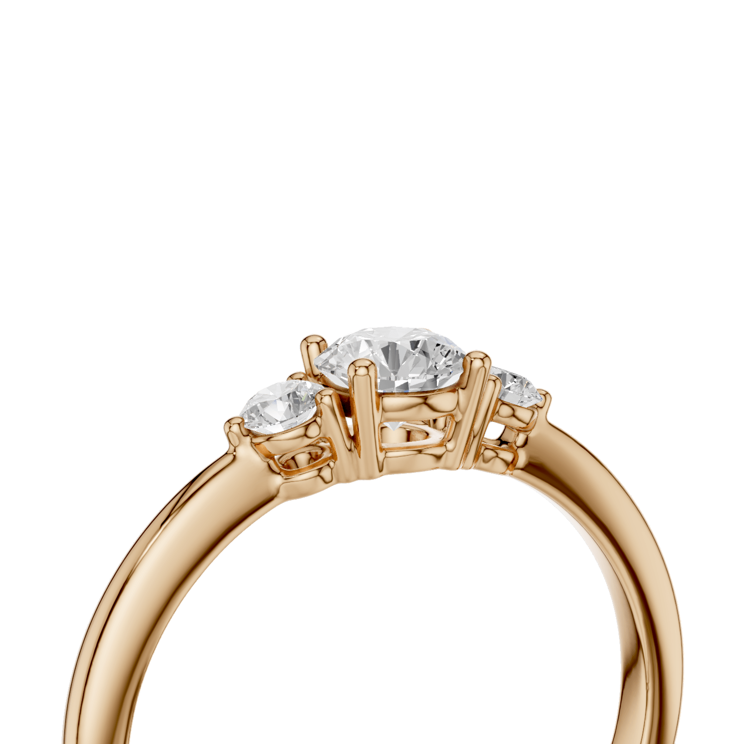 TESSA - Trilogie Ring - Lab Grown - Darbin Jewelry