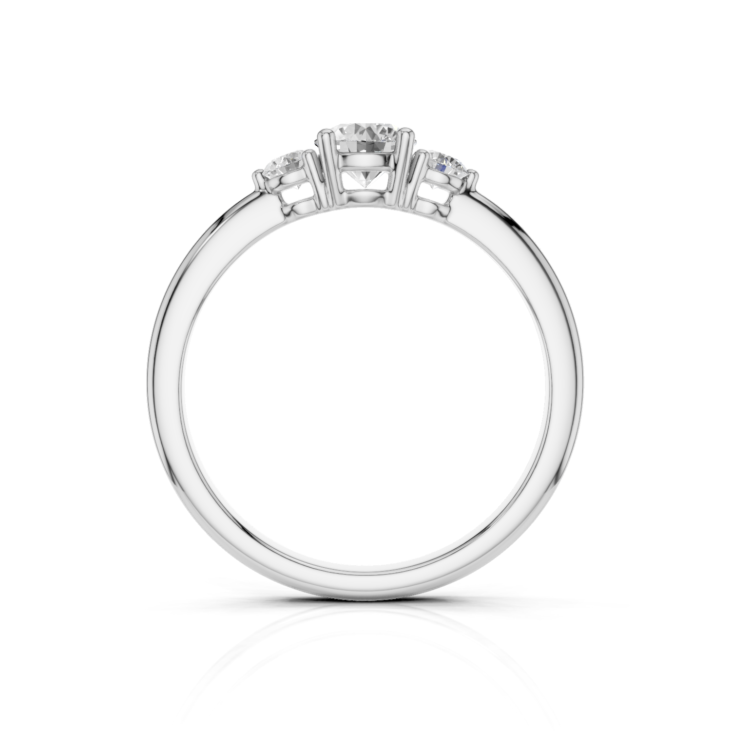 TESSA - Trilogie Ring - Lab Grown - Darbin Jewelry