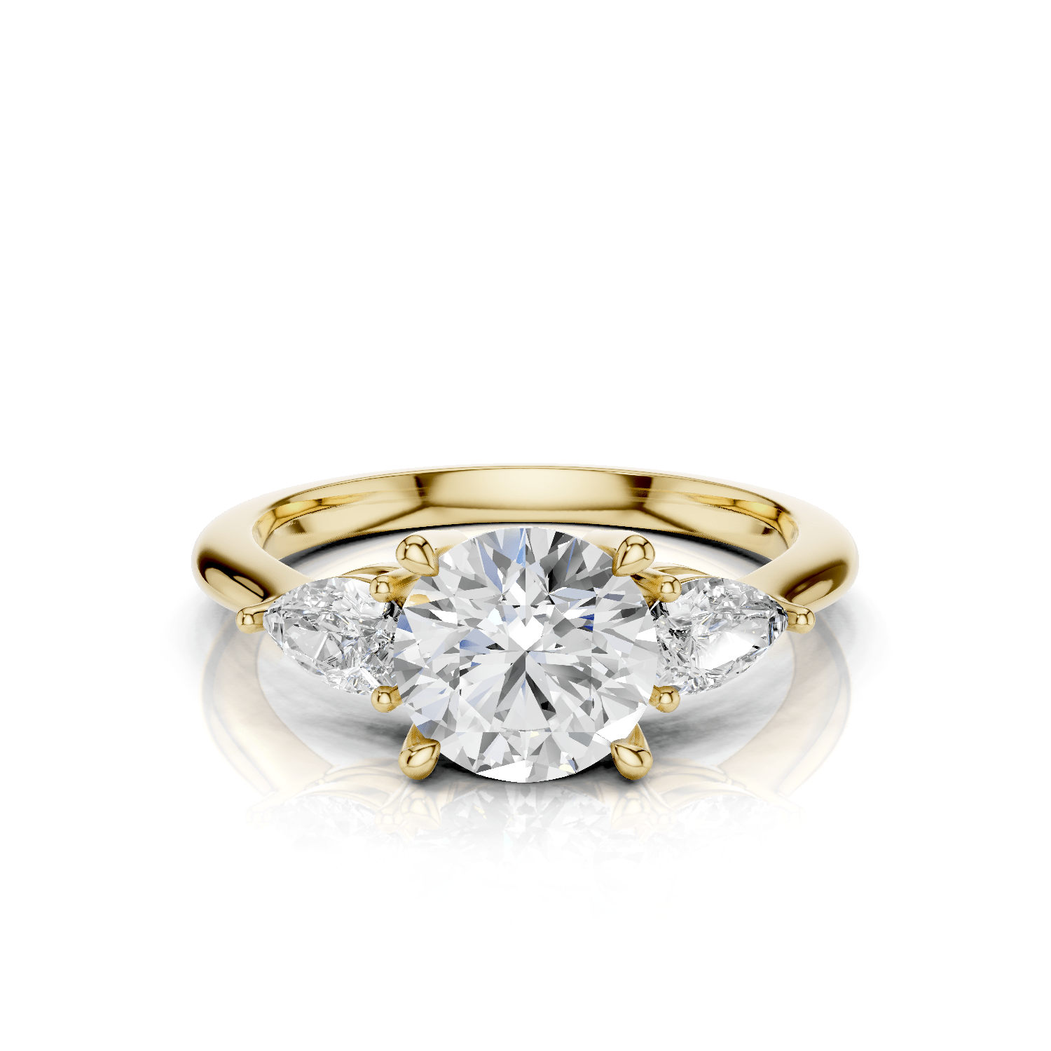 THEA - Triologie Ring - Lab Grown - Darbin Jewelry